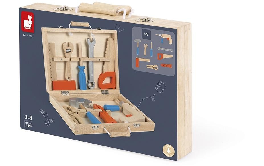 Janod Kinder-Werkzeug-Set »Janod Handwerker BricoKids Werkzeug«