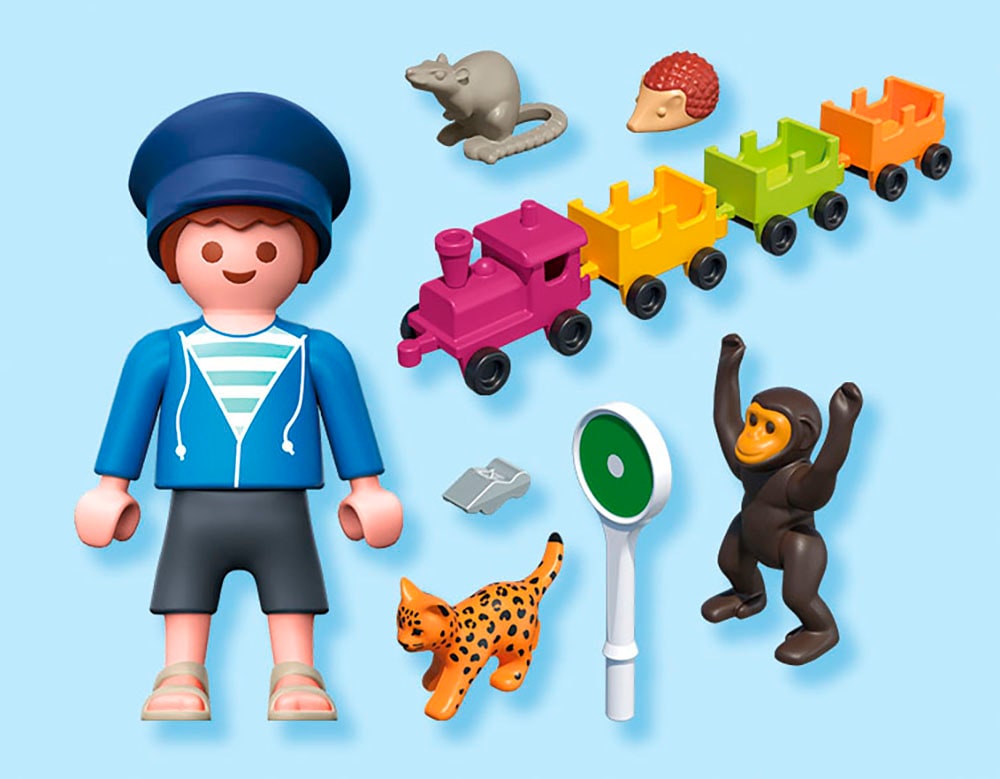 Playmobil® Jeu de construction »Kleine Lokausfahrt (71951), Animals & Friends« Made in Europe