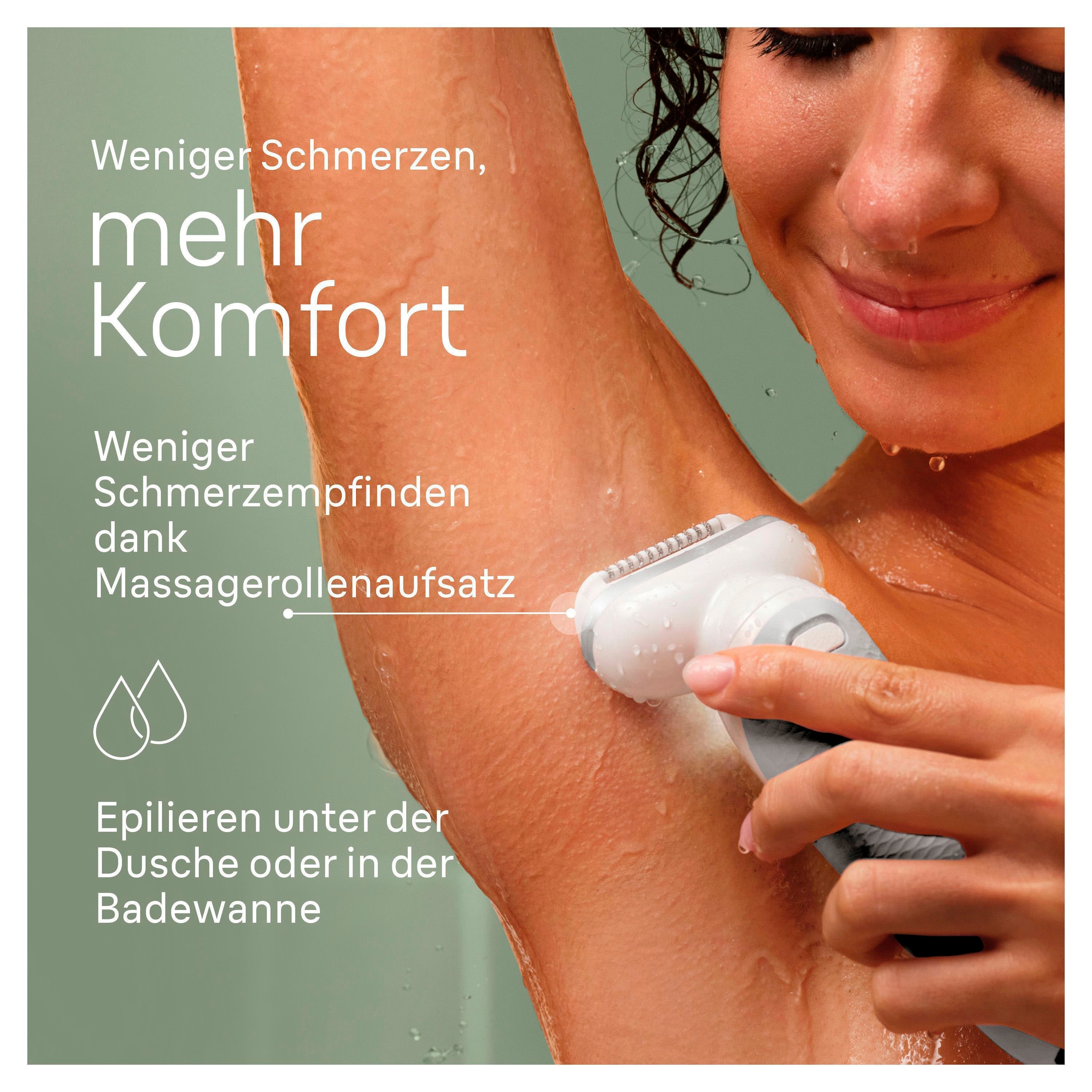 Braun Epilierer »Silk-épil 9 9-041«, Rasier-& Trimmeraufsatz, mit Etui