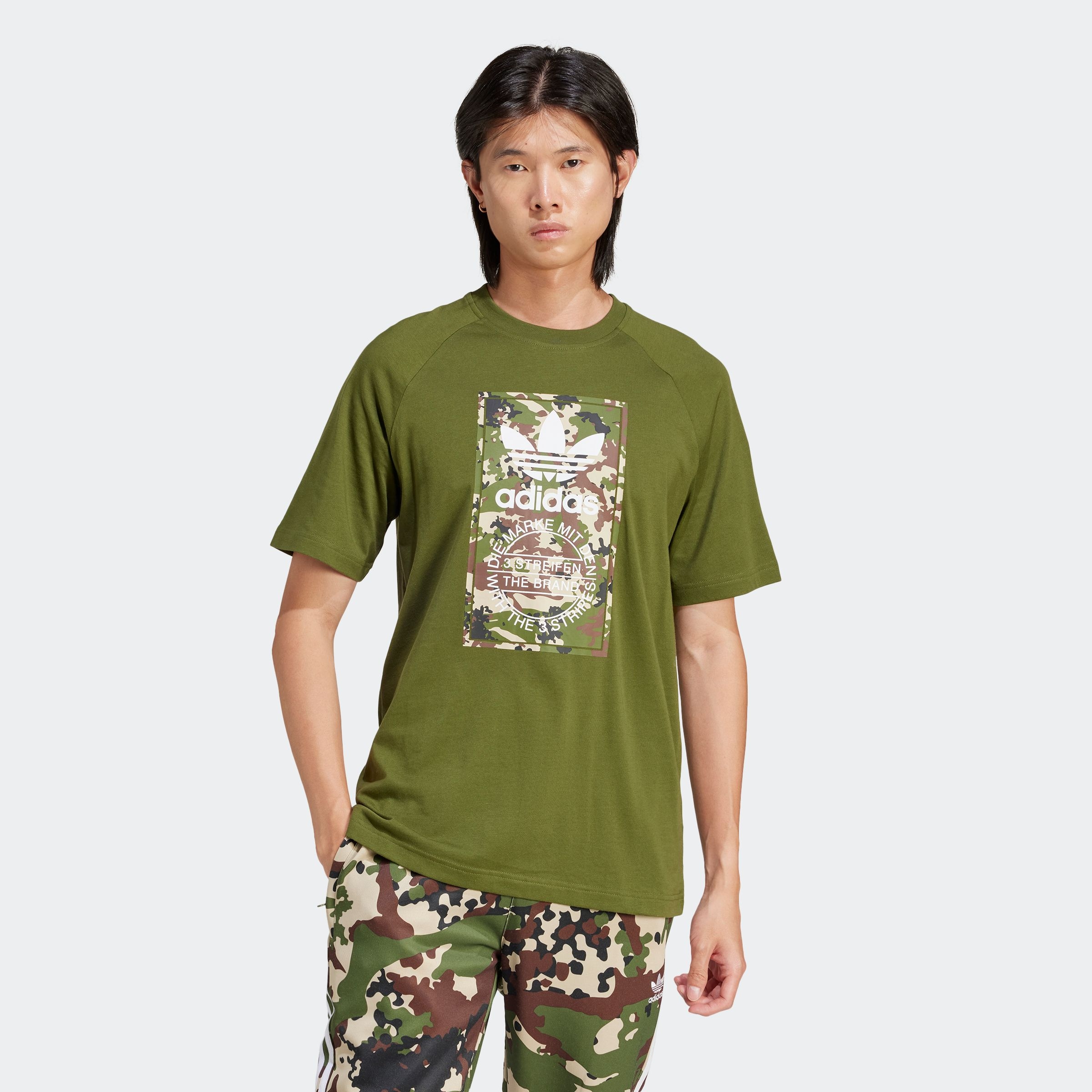adidas Originals T-Shirt »CAMO TONGUE TEE«