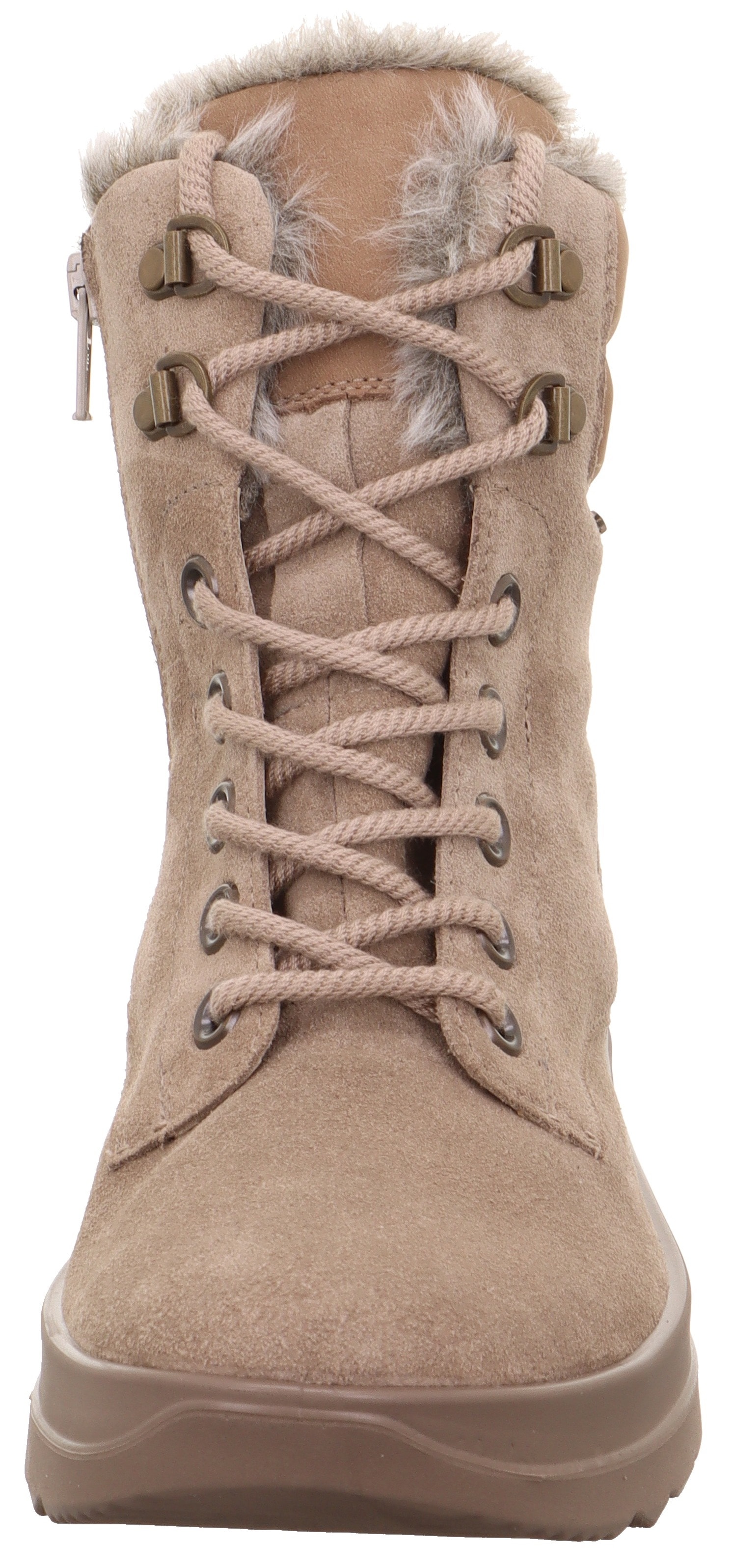 Legero Winterboots »DREAMER«, Keilboots, Winterstiefel, Schnürstiefel mit dezentem Keilabsatz