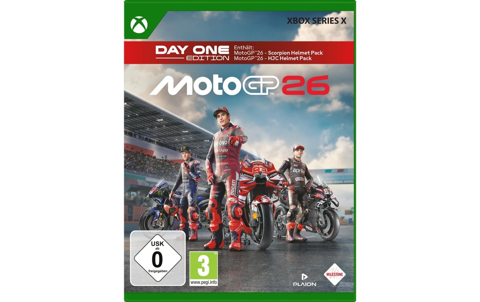 Image of Milestone Spielesoftware "MotoGP 26 Day One Edition" Xbox Series X
