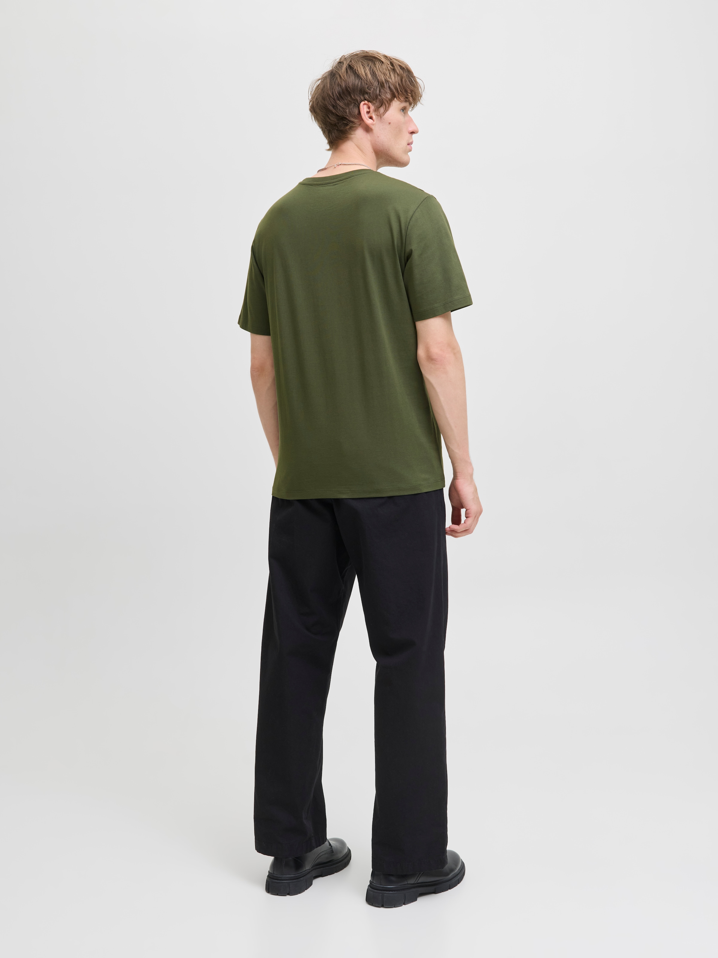 Jack & Jones Rundhalsshirt »JJECORP LOGO TEE SS«, mit Logo Print
