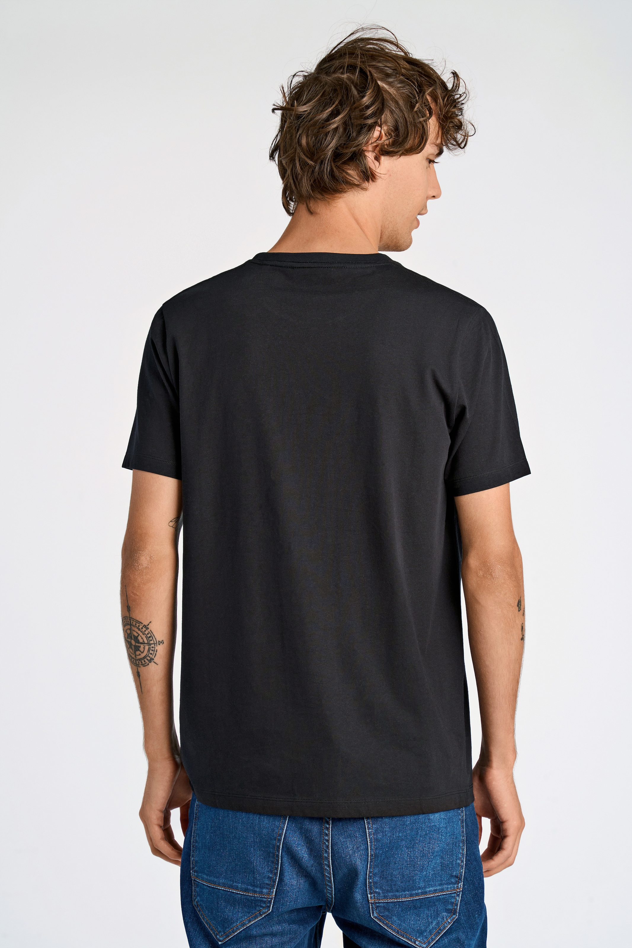 LINDBERGH T-Shirt Packung, 4 Stk. mit Rundhalsausschnitt im 4-er Pack