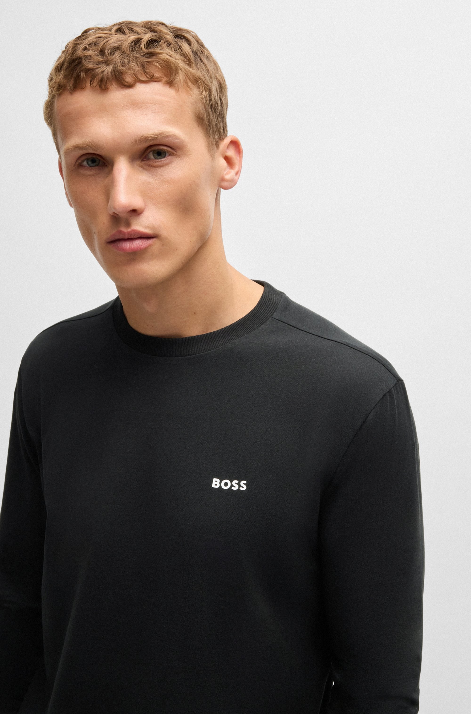 BOSS GREEN T-shirt à manches longues »Tee Long« mit Rundhalsausschnitt