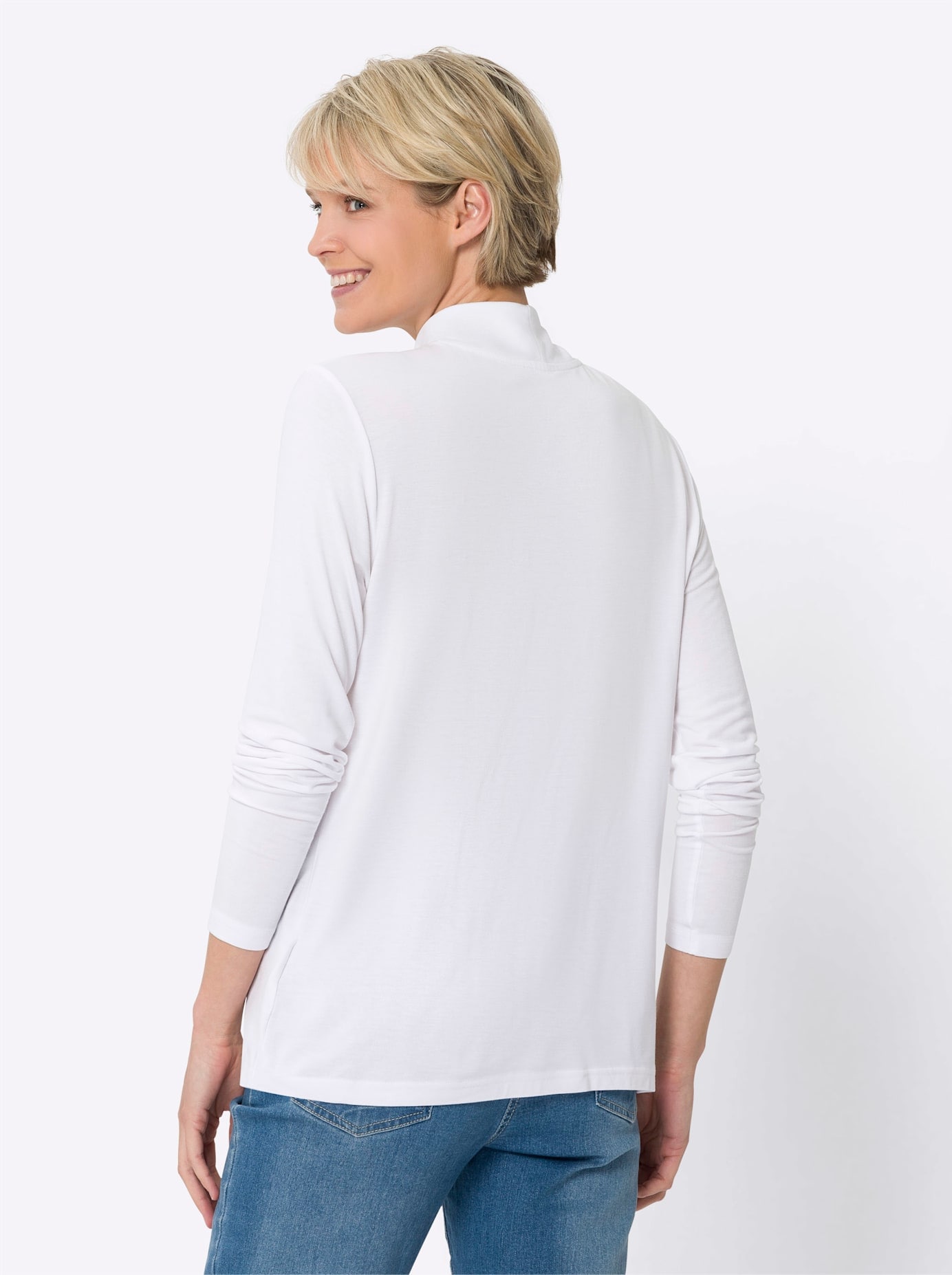 Classic Basics Stehkragenshirt »Rollkragen-Shirt«