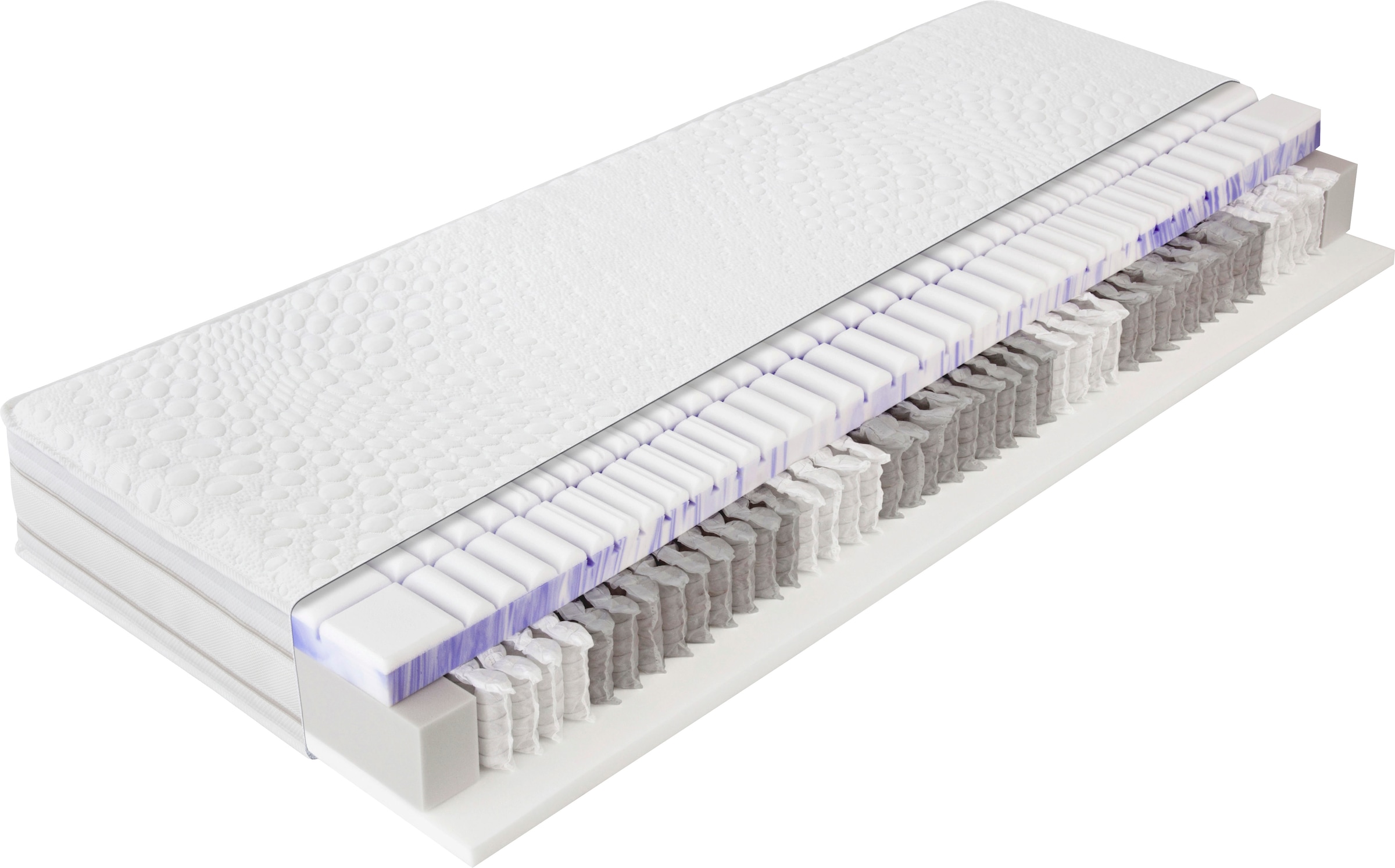 alina Taschenfederkernmatratze »HyperSoft TF 220«, 24 cm hoch, Raumgewicht: 40 kg/m³, (1 St.)