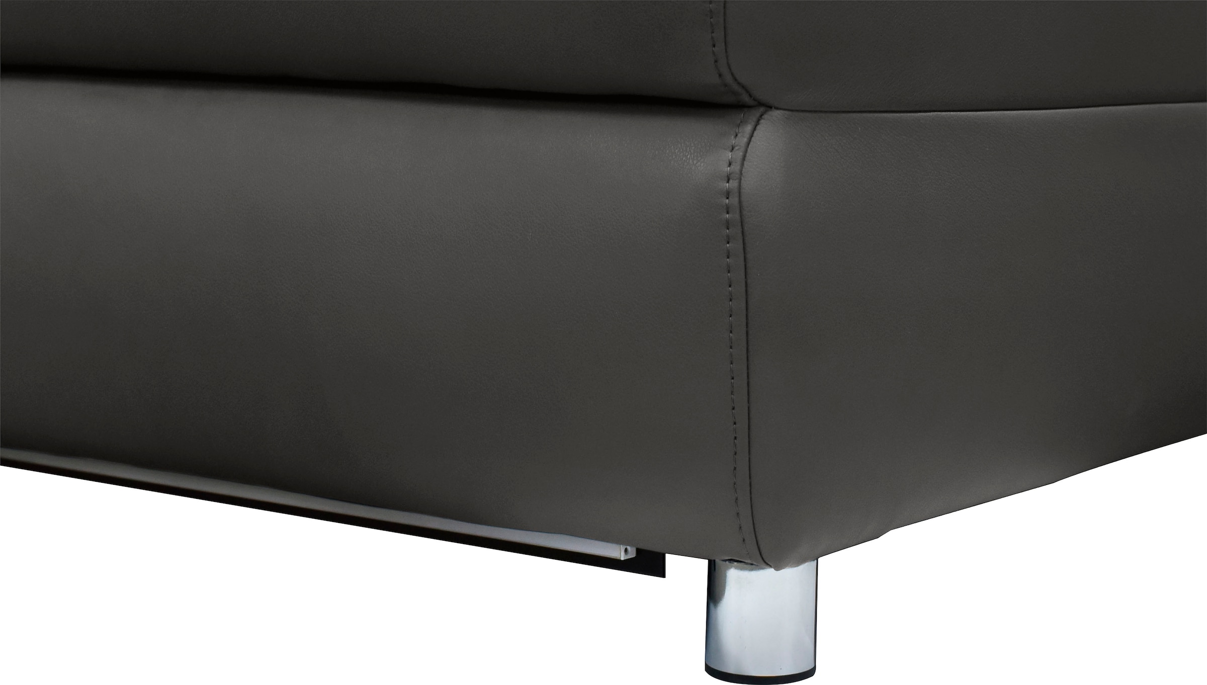 Home affaire 2-places »Pareli 172cm, manuelle u. elektr. Relaxfunktion« USB, Kopfteil-Verstellung, LED, in Echtleder, Kunstleder, Web