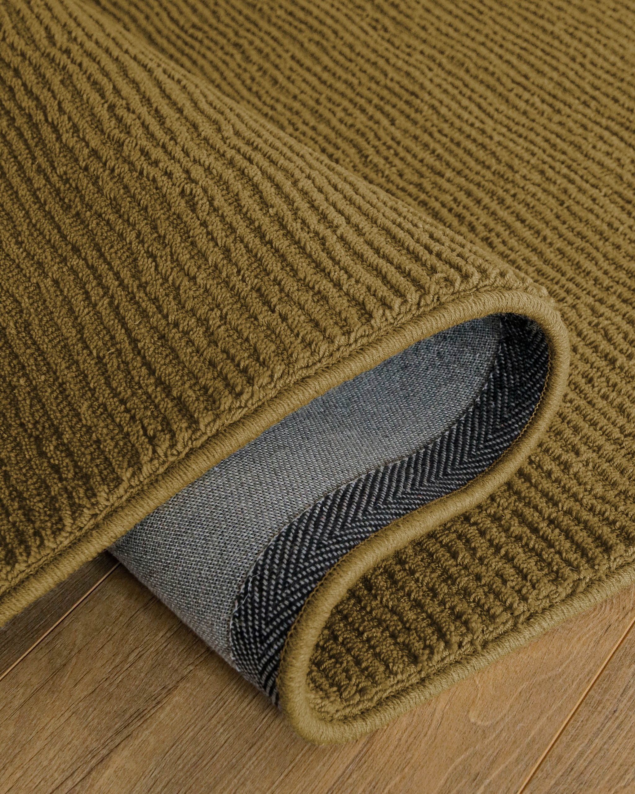 Wecon home Tapis »Castello ONE« Rectangulaire 7 mm Höhe Schurwolle, Kurzflor mit Hoch-Tief-Effekt, Wohnzimmer, Streifenmuster