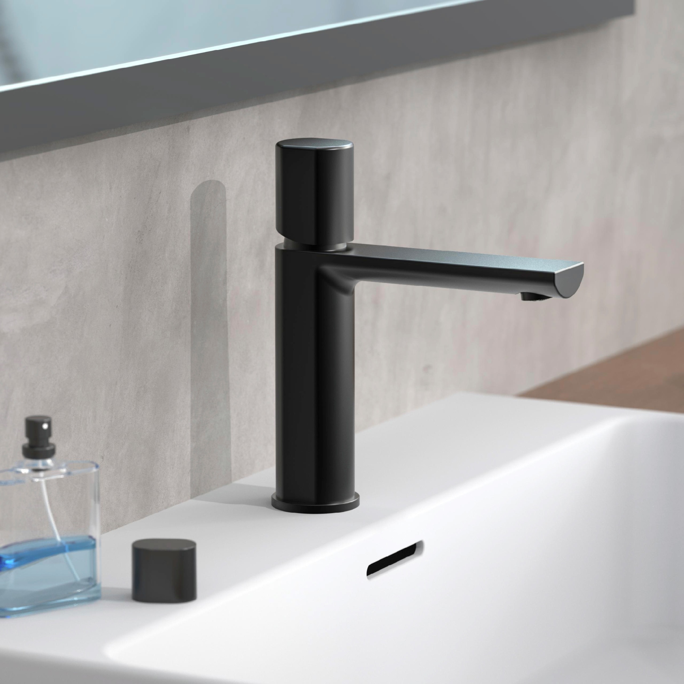 Schütte Robinet de lavabo »NEW YORK« Wasserhahn mit Ablaufgarnitur, Mischbatterie mit Pop Up Abflussstopfen