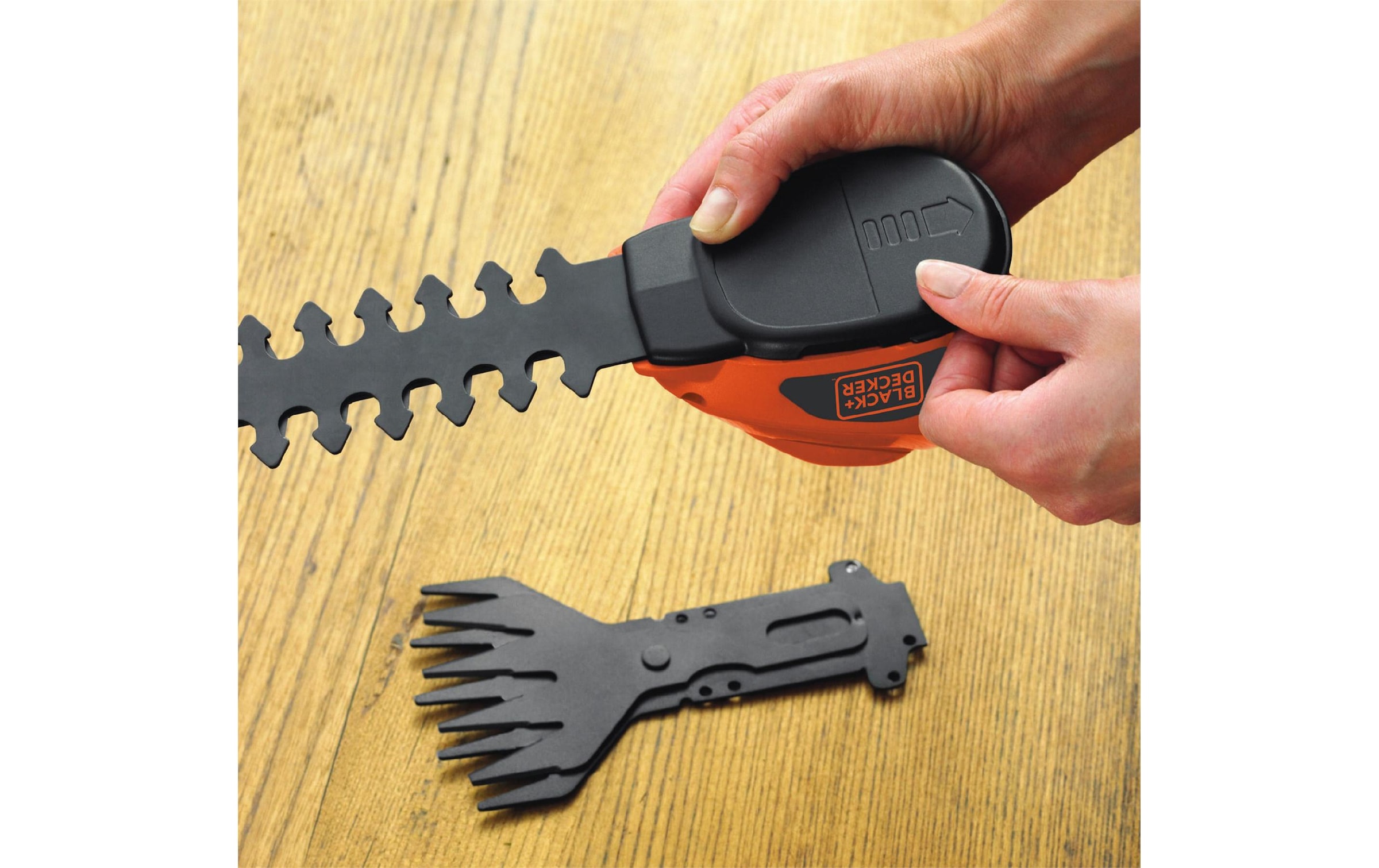 Black + Decker Akku-Strauchschere »BLACK+DECKER Akku-Strauchschere GSL700«