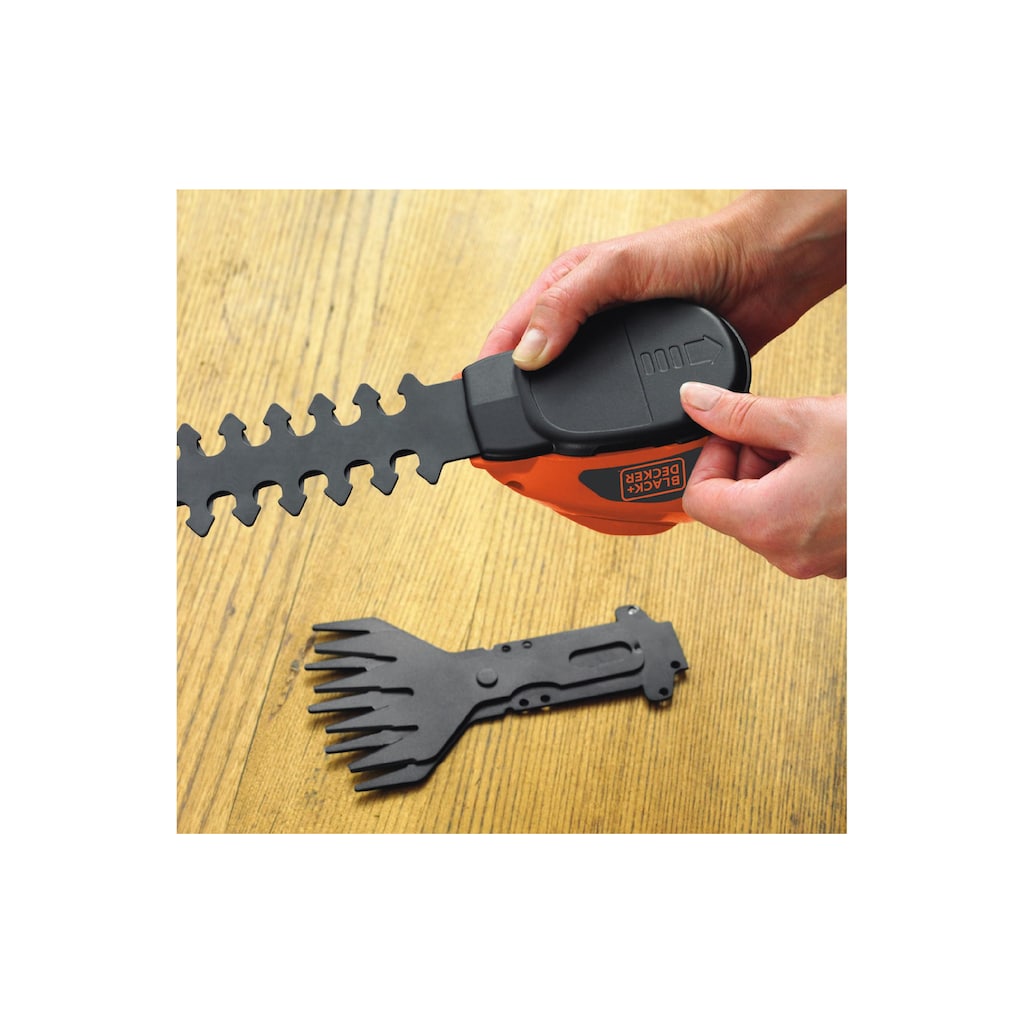 Black + Decker Akku-Strauchschere »BLACK+DECKER Akku-Strauchschere GSL700«