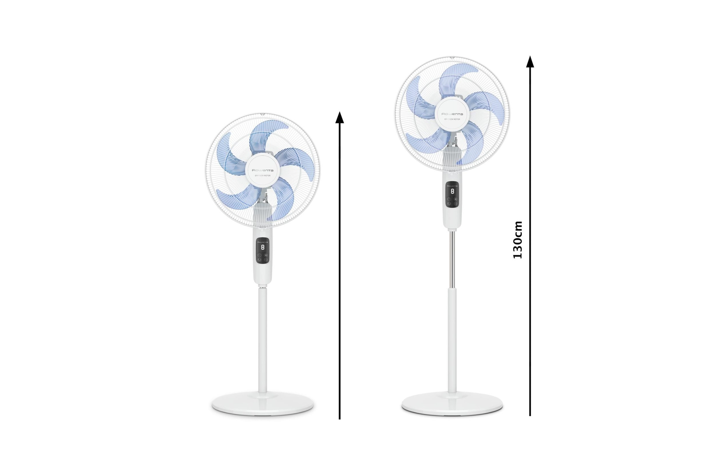 Rowenta Standventilator »Turbo Silence VU5450F0 Weiss«