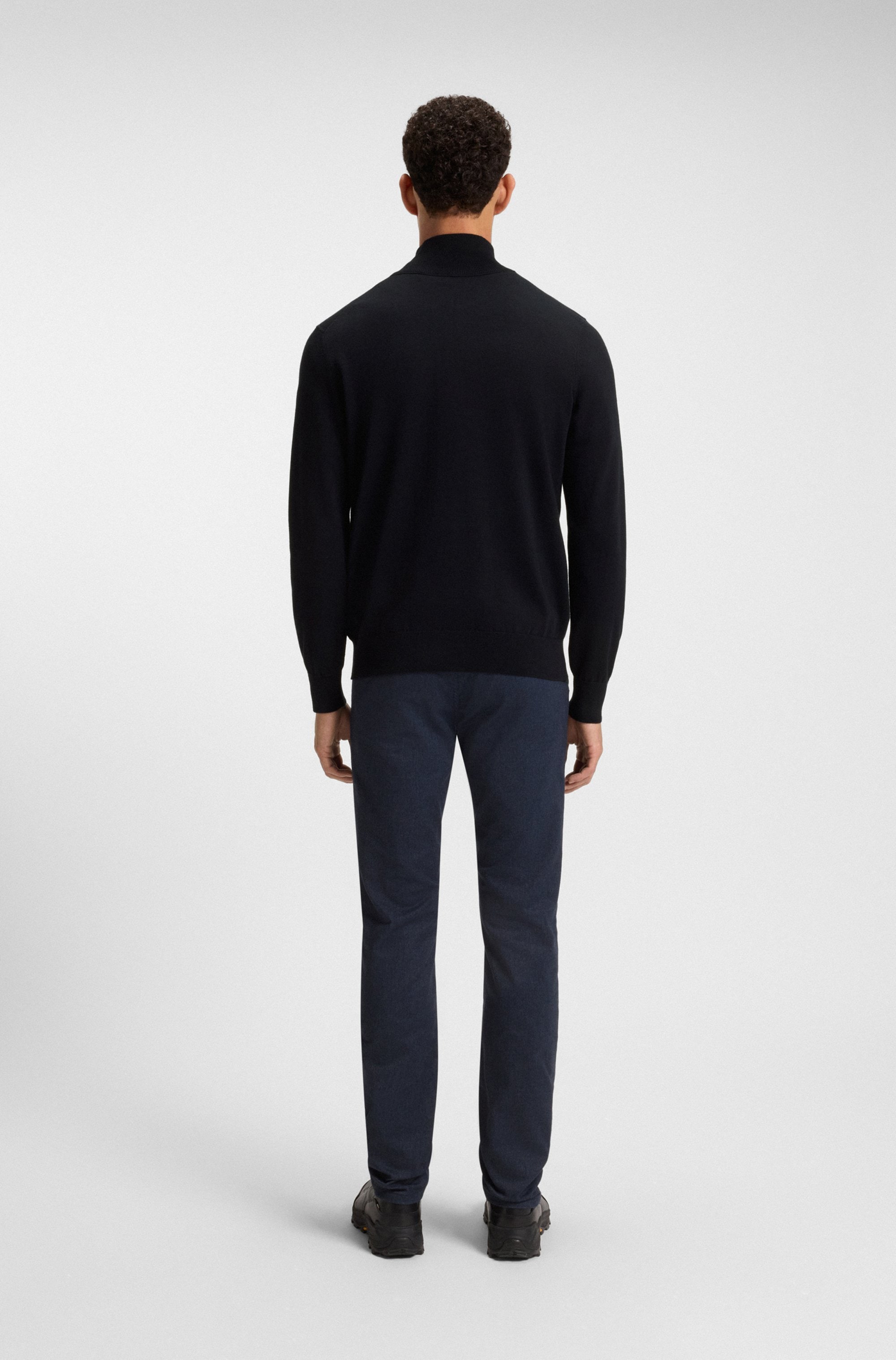 BOSS ORANGE Pull à col roulé »Kanobix« mit Ton-in-Ton Logo