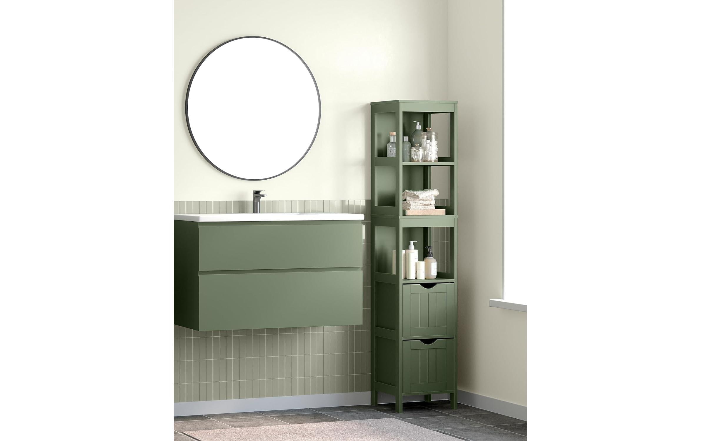 VASAGLE Kommode »in Landhausstil 30 x 141.5 cm«