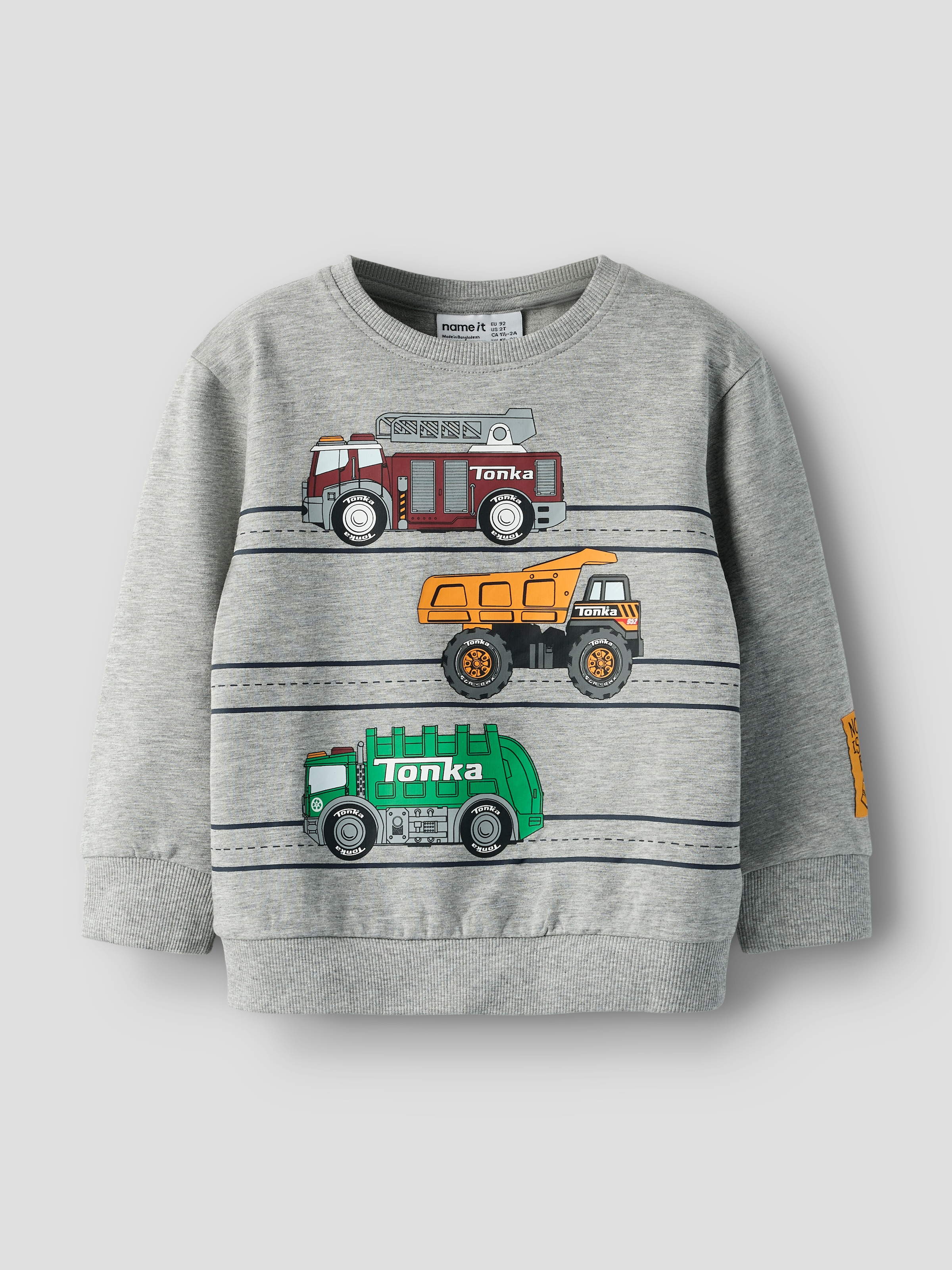 Image of Name It Sweatshirt "NMMJORGE TONKA NREG SWEAT UNB CPLG", Baumwollmischung, regular fit