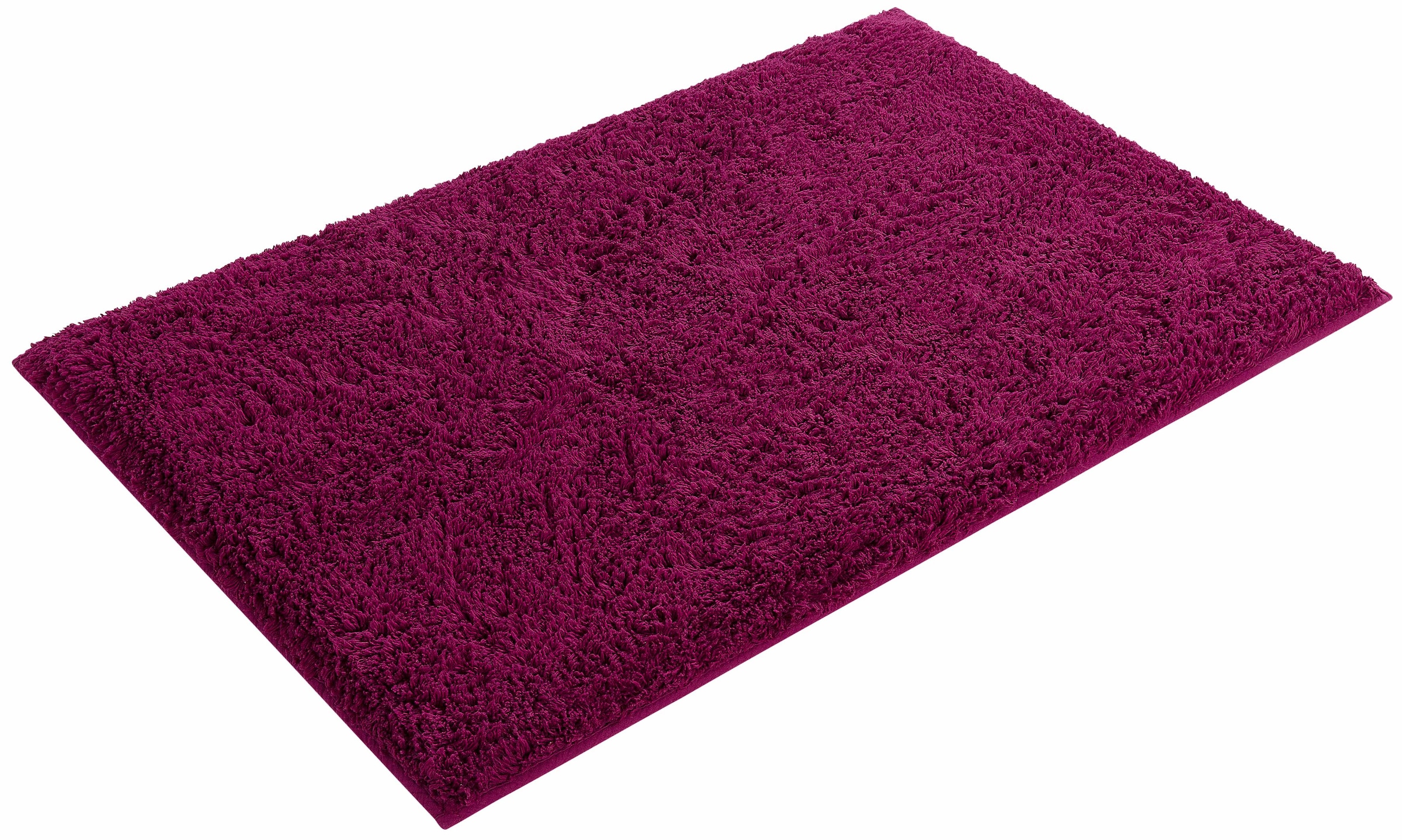 my home Badematte »Maren, Badvorleger, Badezimmer Teppich«, rutschhemmend beschichtet, fussbodenheizungsgeeignet, Bio-Baumwolle, Badteppich, Badematten auch als 3 teiliges Set