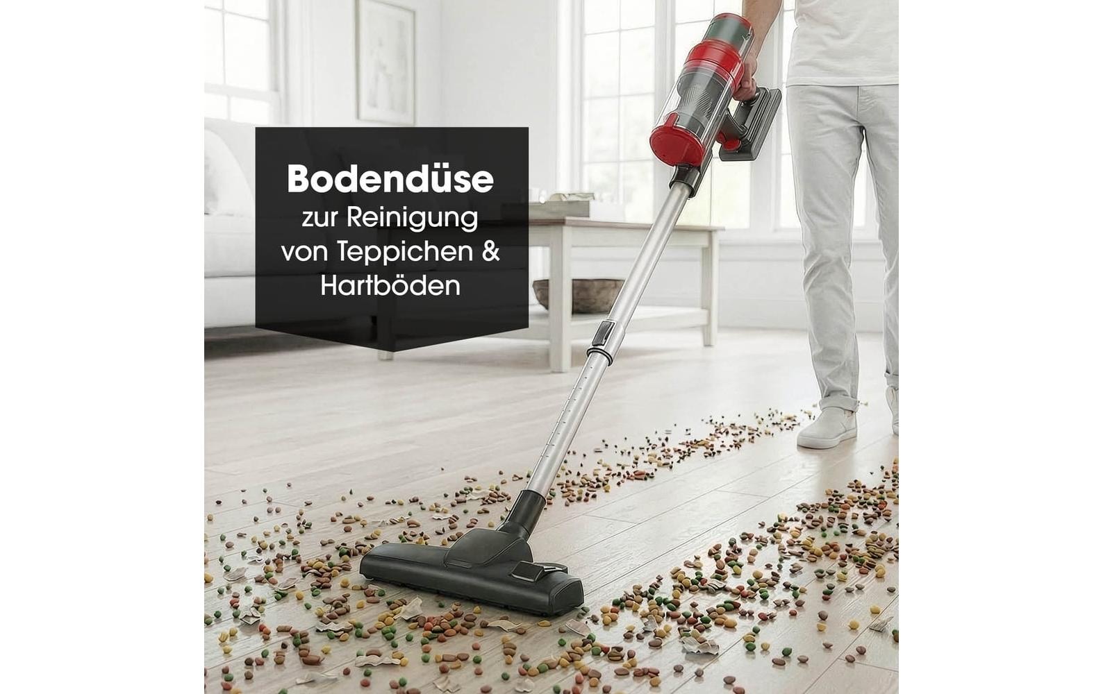 CLEANmaxx Akku-Hand-und Stielstaubsauger »22,2 V«