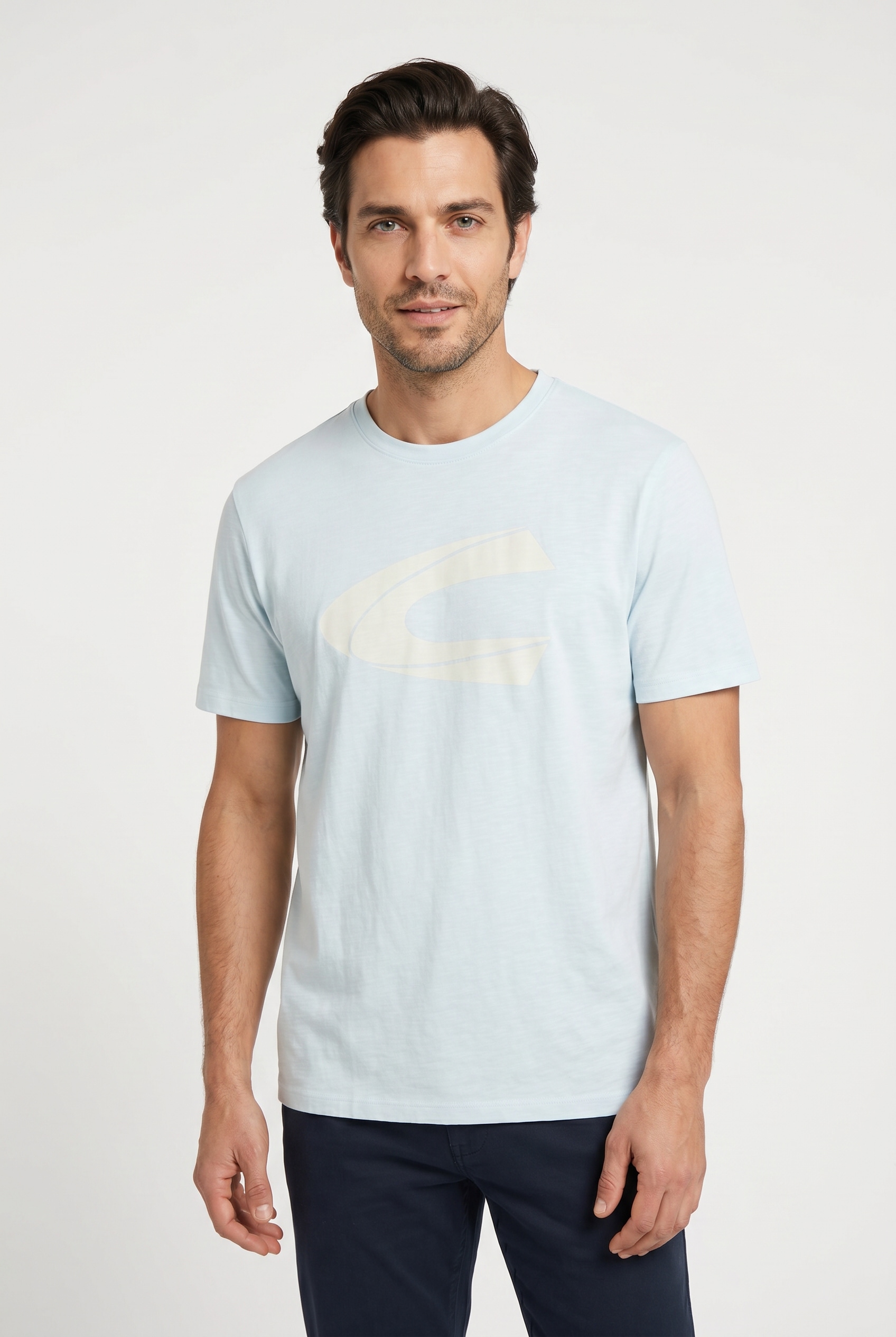 Image of camel active Rundhalsshirt Sommershirt mit Frontprint