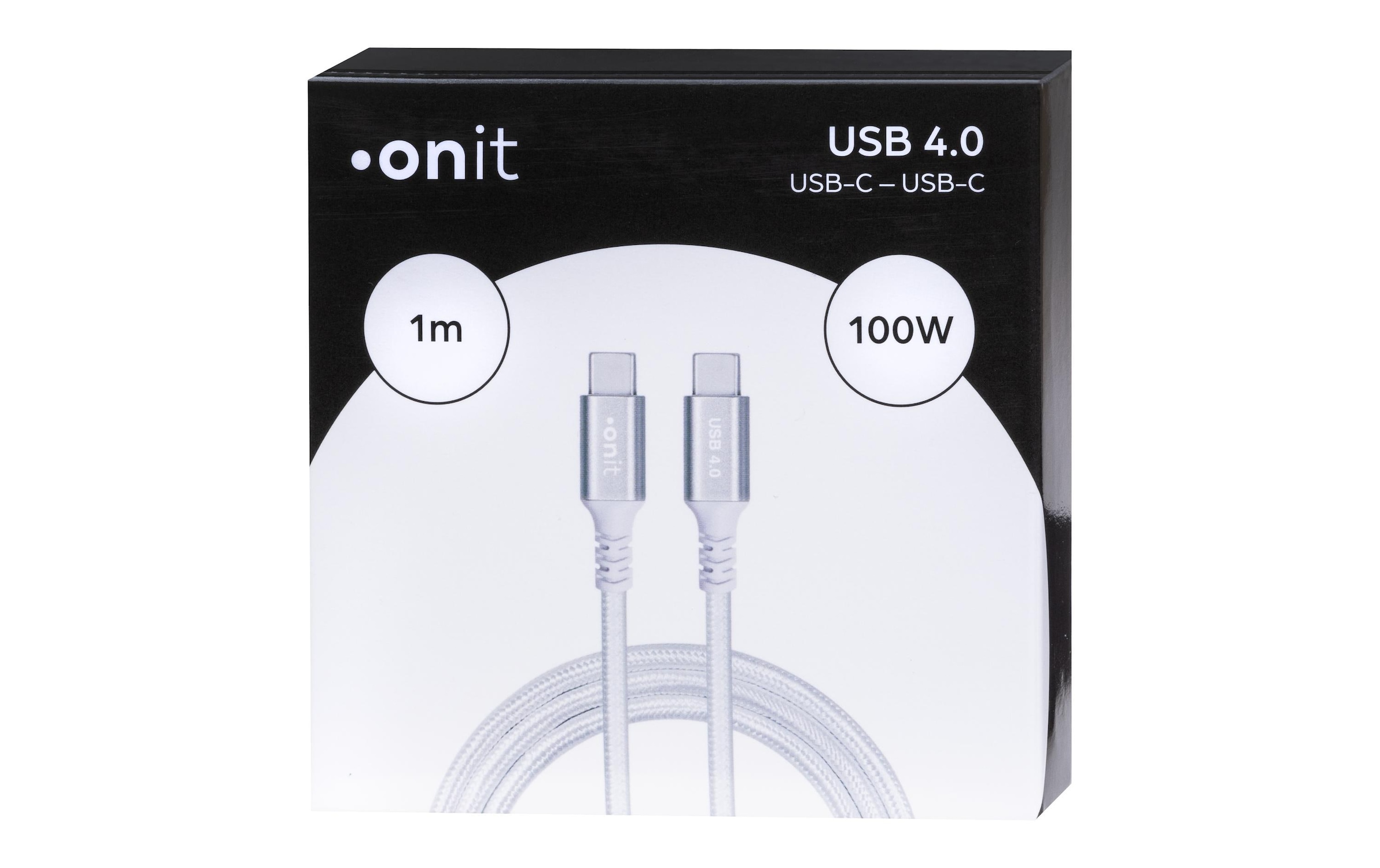 onit USB-Kabel »Pro USB C - USB C 1 m«, 100 cm