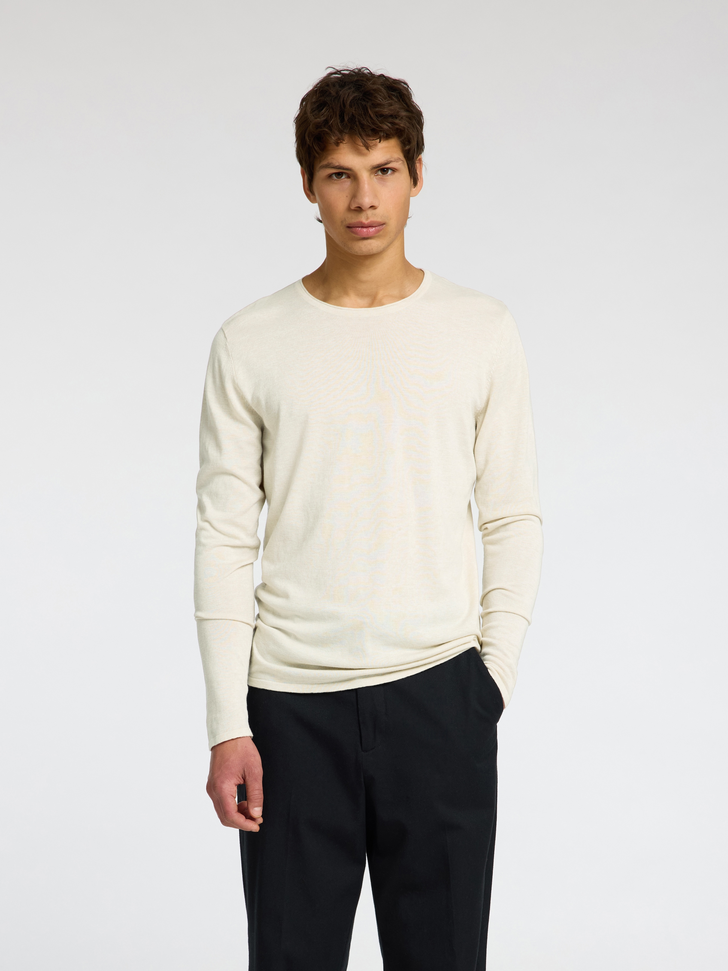 SELECTED HOMME Rundhalspullover »ROME KNIT«