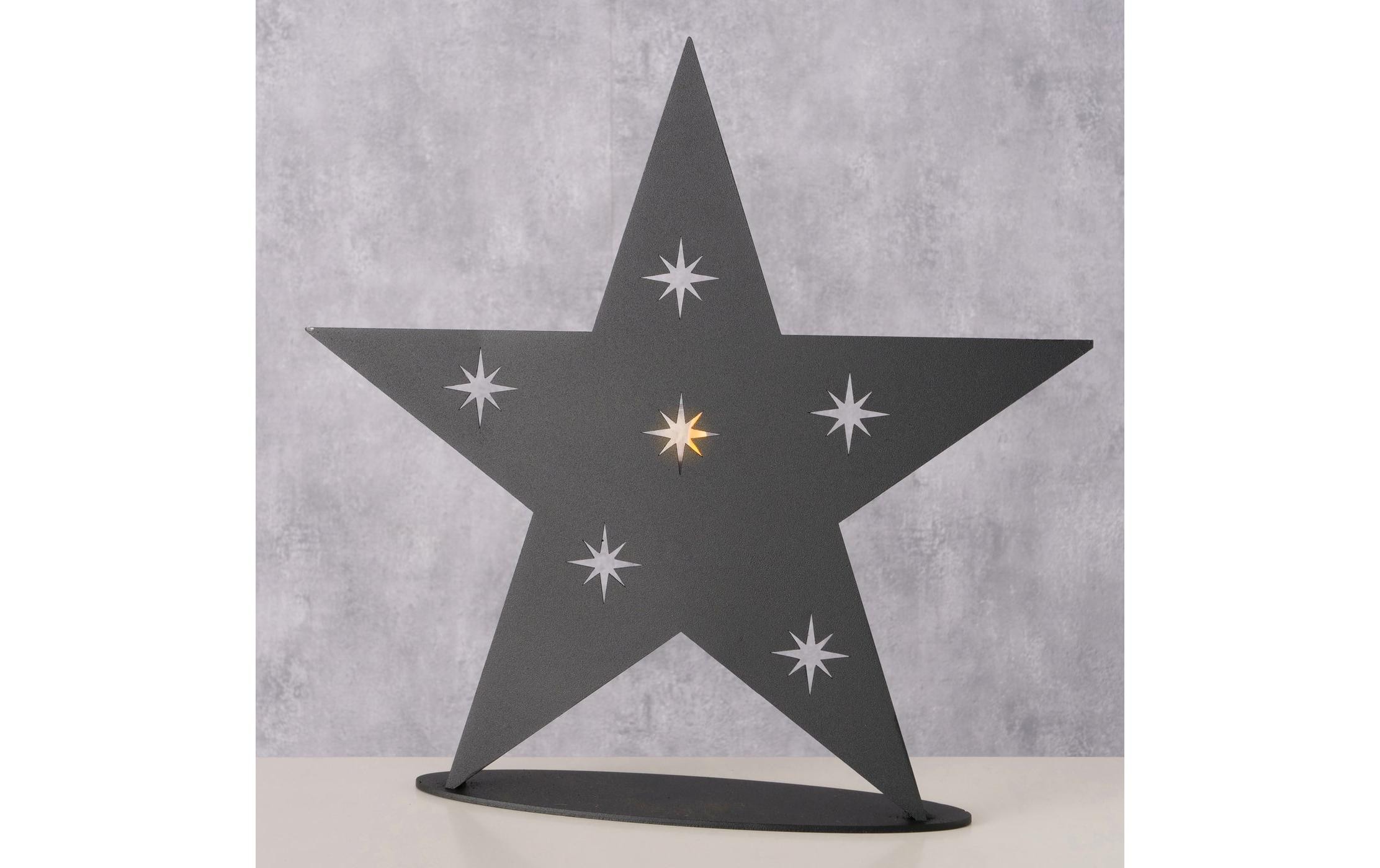 BOLTZE Weihnachtsfigur »Waldan Metall, 37 x 36 cm«