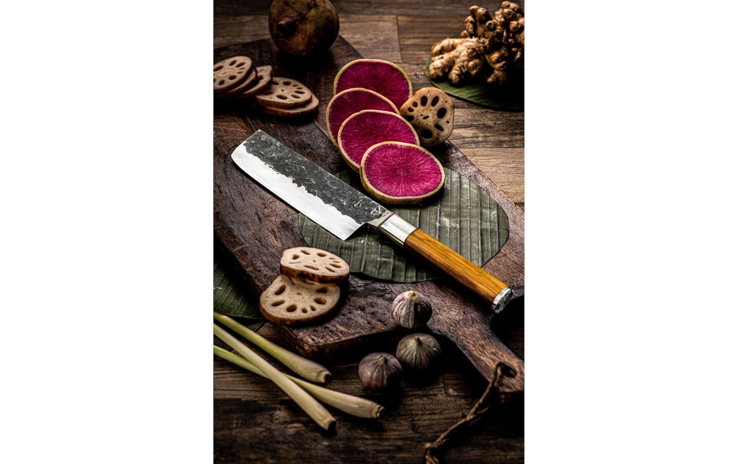   »Forged Olive Hackbeil 18 cm«