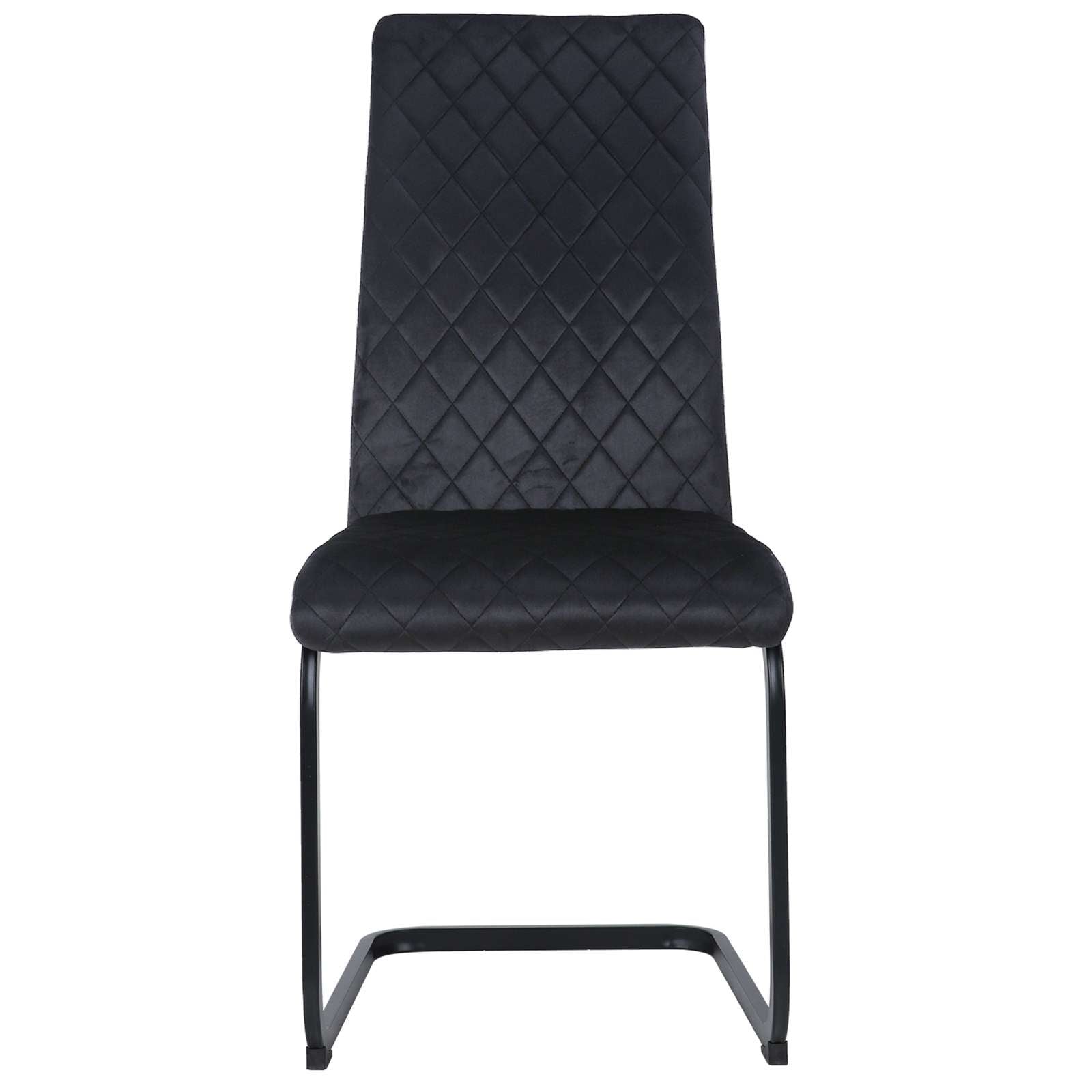 GOODproduct Chaise de salle à manger »Valbourg« () chaise cantilever, dossier et assise rembourrés, lot de 2