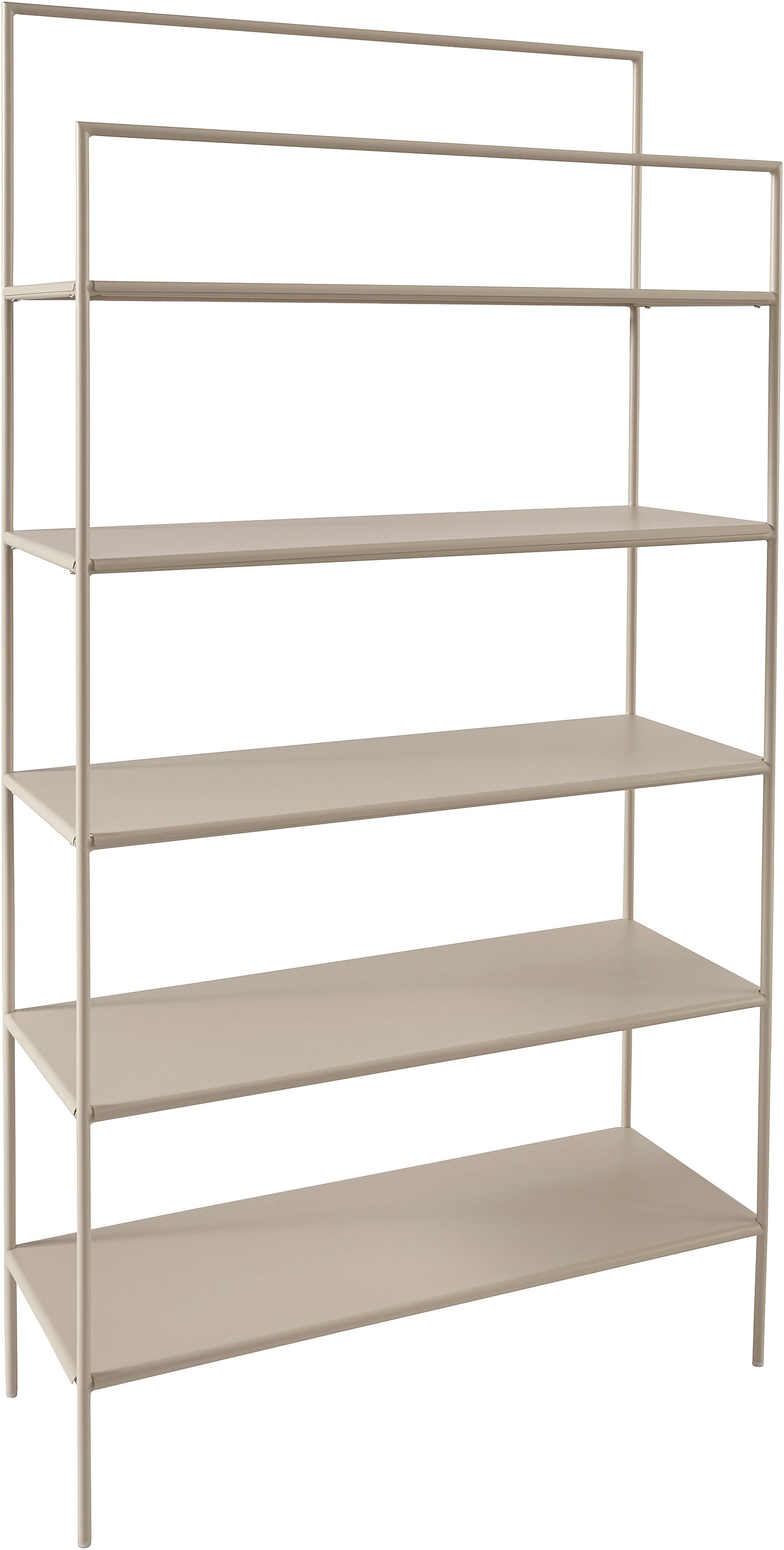 LeGer Home by Lena Gercke Mehrzweckregal »Alimo«, minimalistisches Design, Metallgestell, 4 Ablageflächen, Breite 80 cm