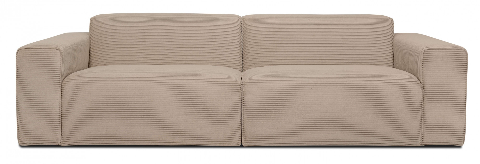 GOODproduct 3-Sitzer »Clayton Breite 248 cm« in einem trendigen Cord-Bezug, verschiedene Kombinationen verfügbar