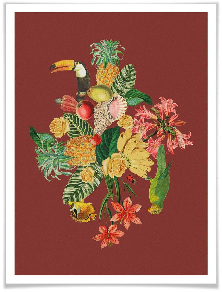 Image of Wall-Art Poster »Tropical«, Landschaften, (1 St.) bei Ackermann Versand Schweiz