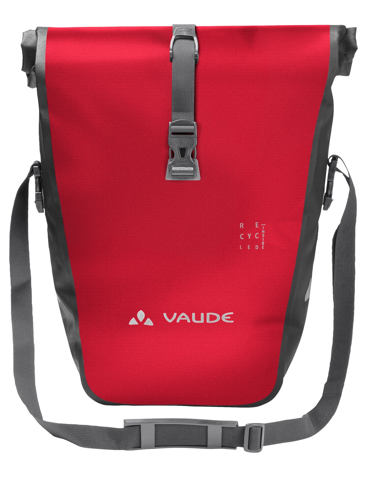 VAUDE Fahrradtasche »Aqua Back« Fahrradtasche, aus Polyester, 48 Liter, mit Wickelverschluss