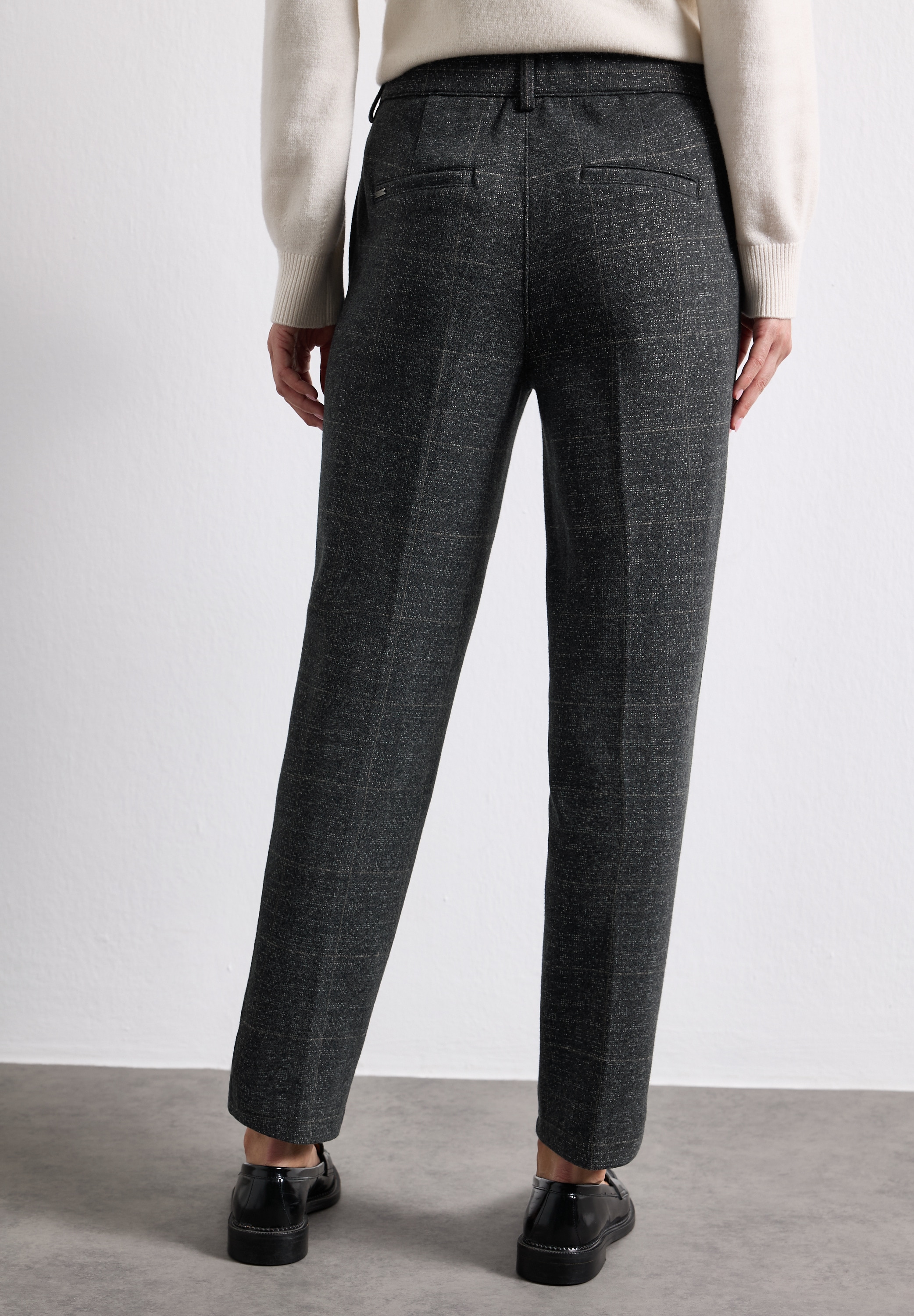 STREET ONE Chinos  slim fit / avec texture fine