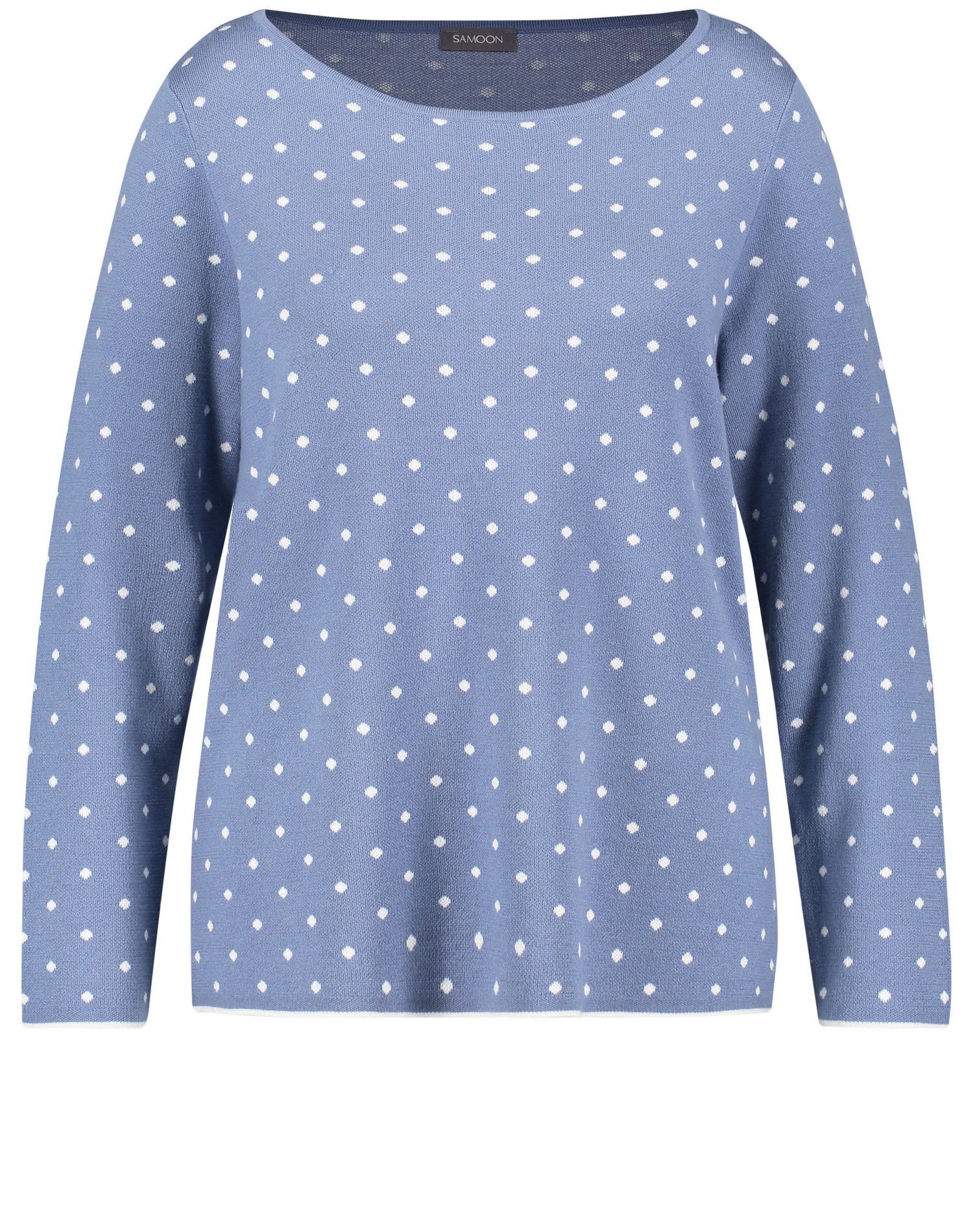 Pullover Langarm Rundhals »Pullover mit Punkten«