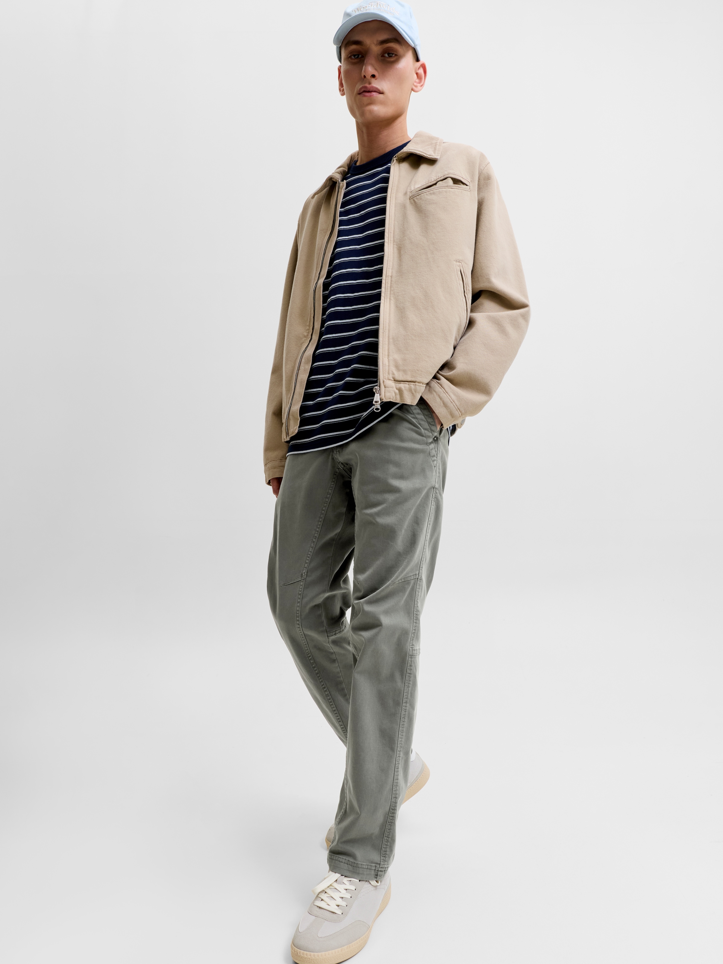 Jack & Jones Pantalon à enfiler »JPSTKANE DOVER JOGGER NOOS«  mélange coton, coupe décontractée