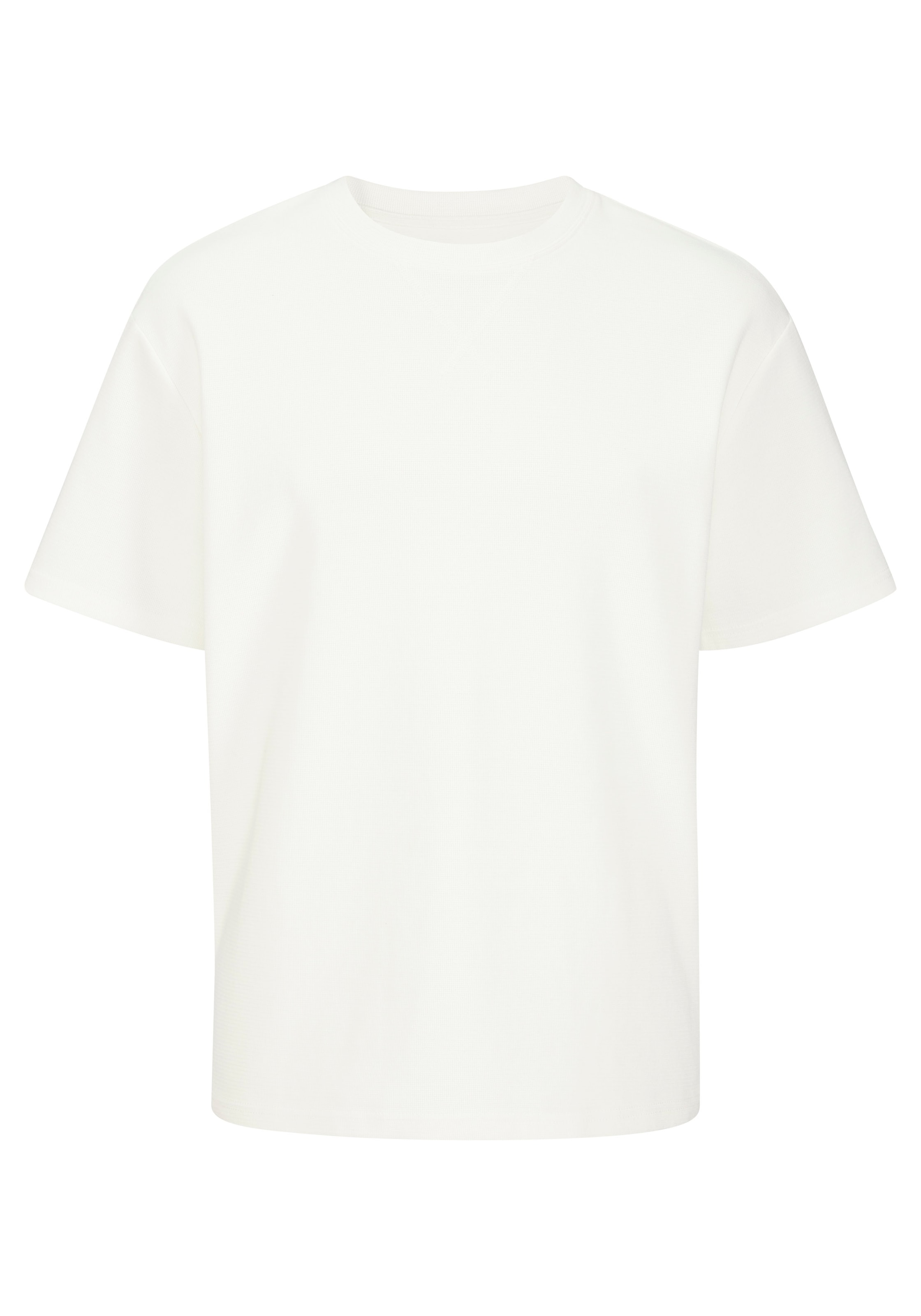 John Devin T-shirt tissu structuré à la mode en qualité coton-élasthanne