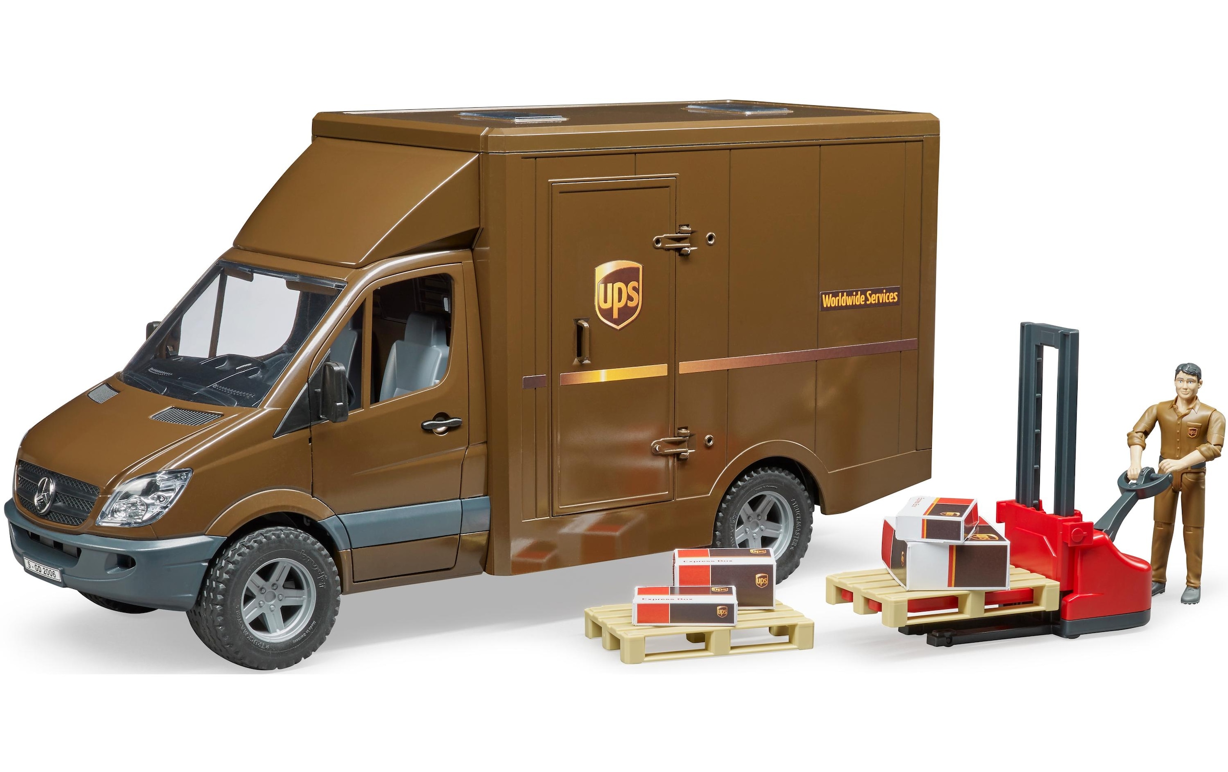 Bruder® Spielzeug-Transporter »MB Sprinter UPS«