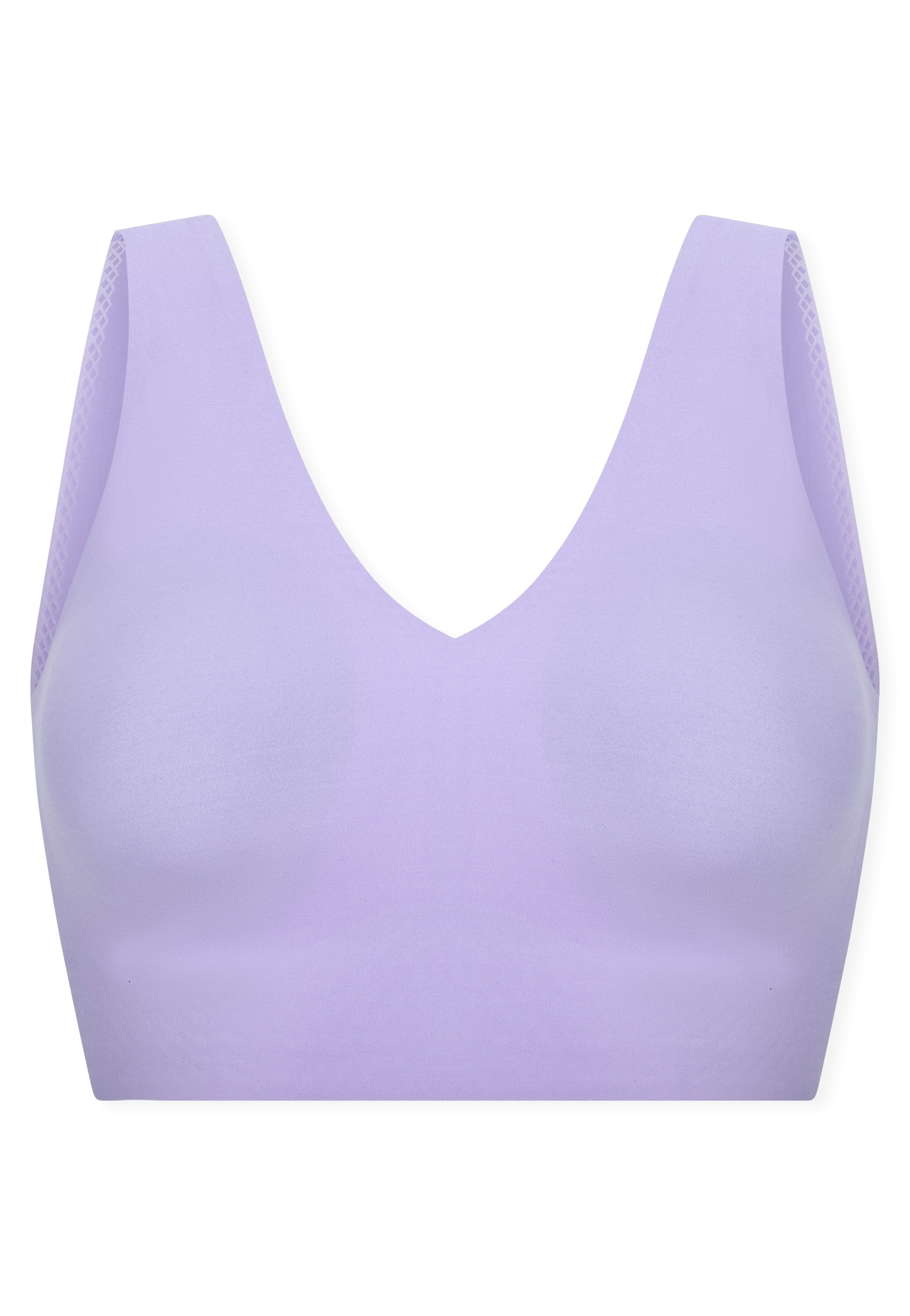 Schiesser Bustier »Invisible Soft« Microfibre, finitions laser cut, encolure en V