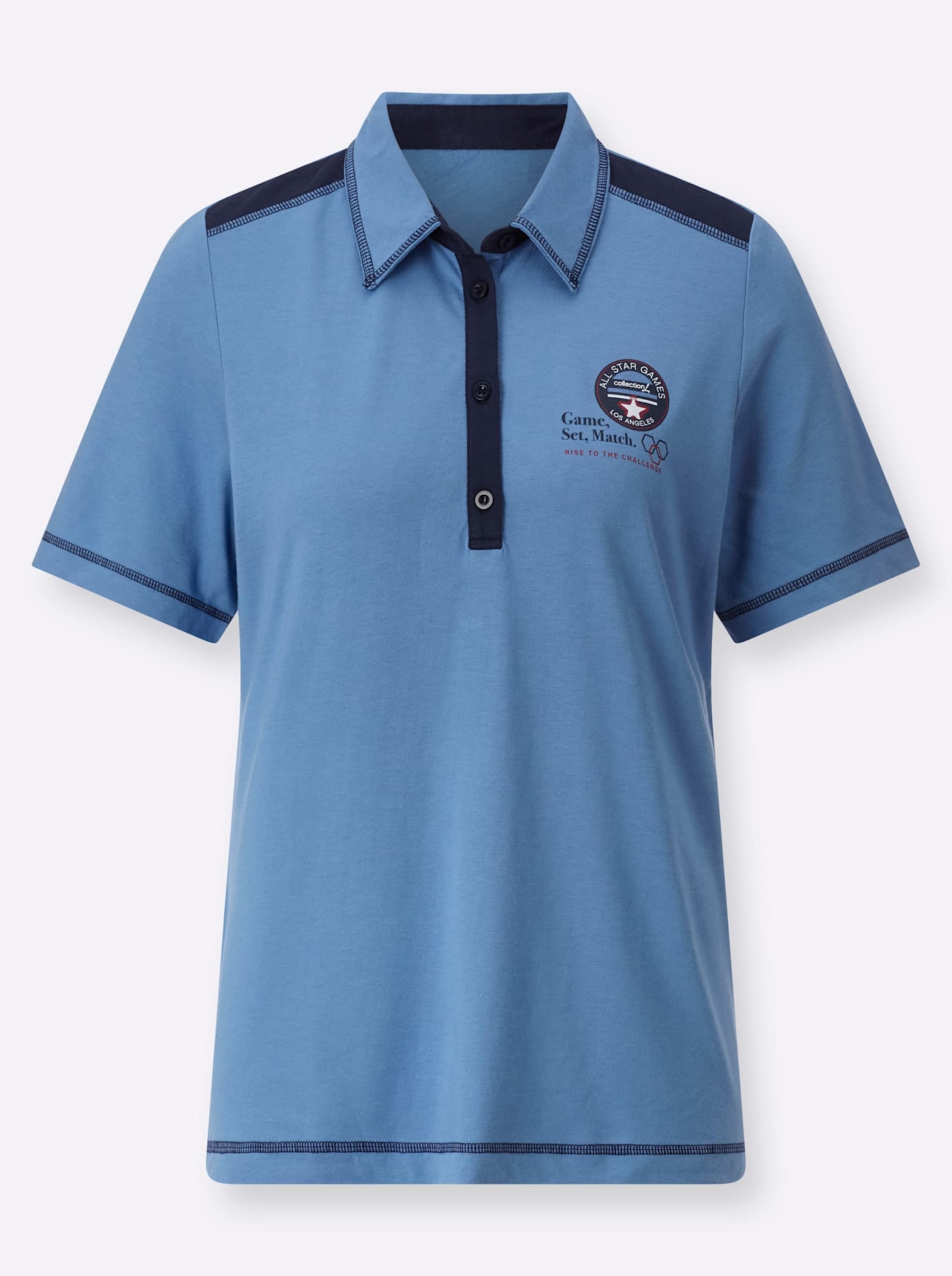 Casual Looks Poloshirt »Shirt«, (1 tlg.)
