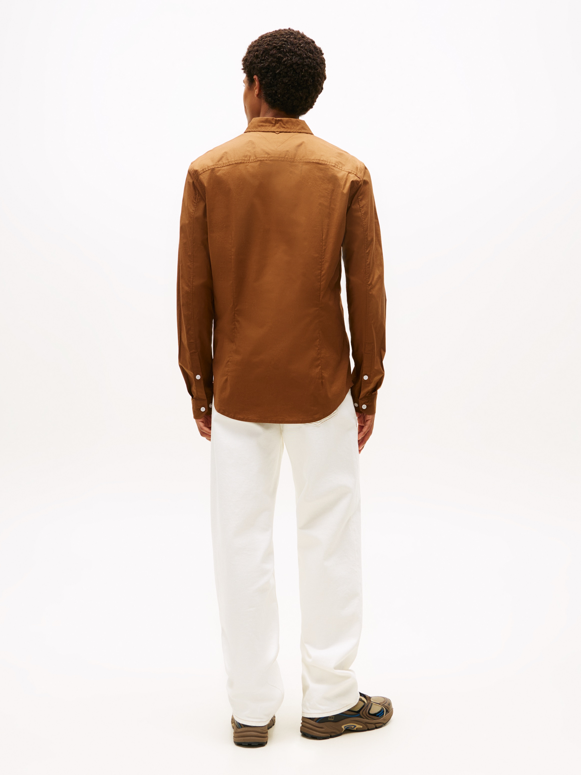 Tommy Jeans Langarmhemd »Sabim Stretch Hemd Shirt«, Stretch Hemd, Premium, Slim Fit, mit Elasthan