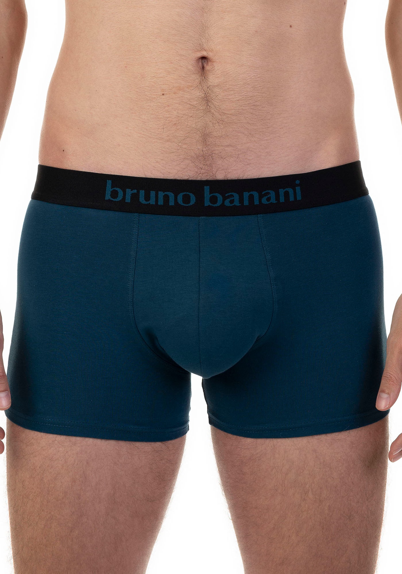 Bruno Banani Boxer, (2er Pack), mit kontrastreichem Logobund