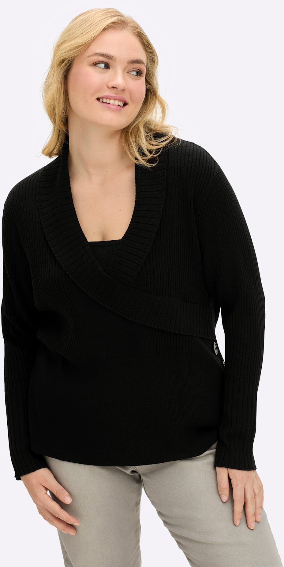 Image of sheego by Joe Browns Strickpullover "Pullover"