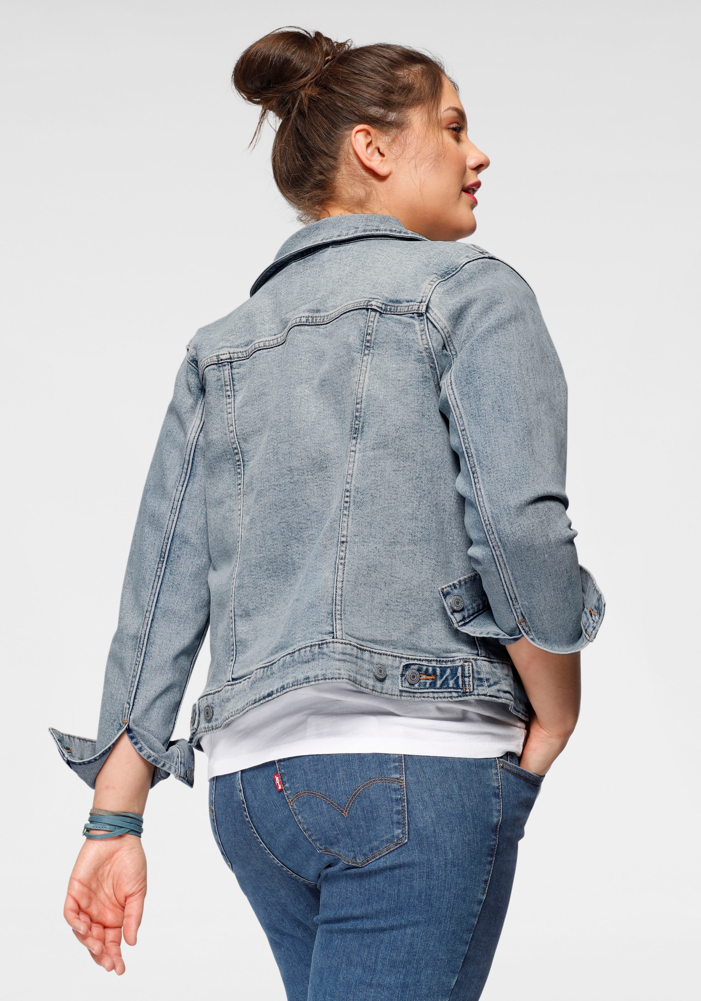 Levi's® Plus Jeansjacke »PL ORIGINAL TRUCKER«