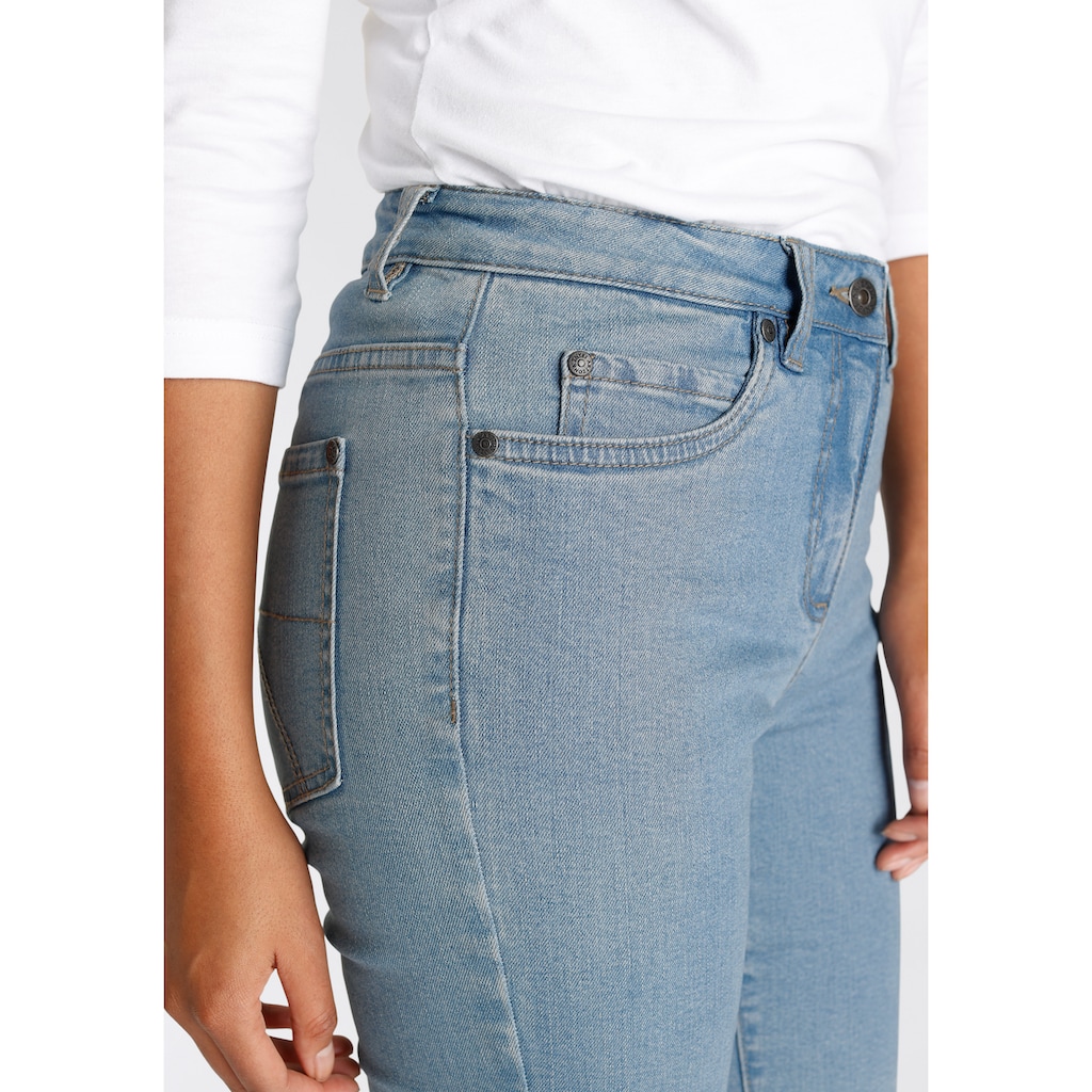 Arizona Bootcut-Jeans, High Waist