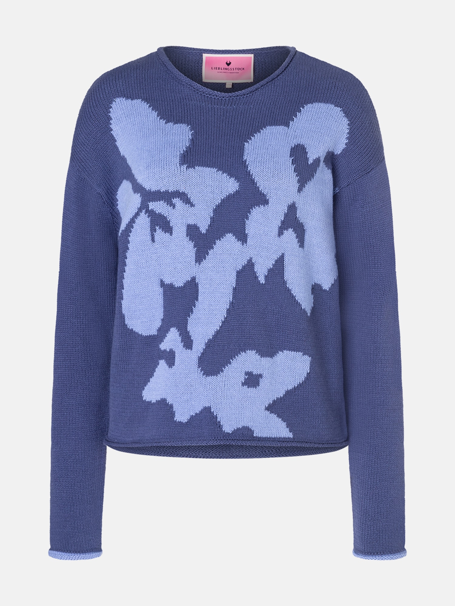 Lieblingsstück Strickpullover »SaraiL« mit Blumenmuster