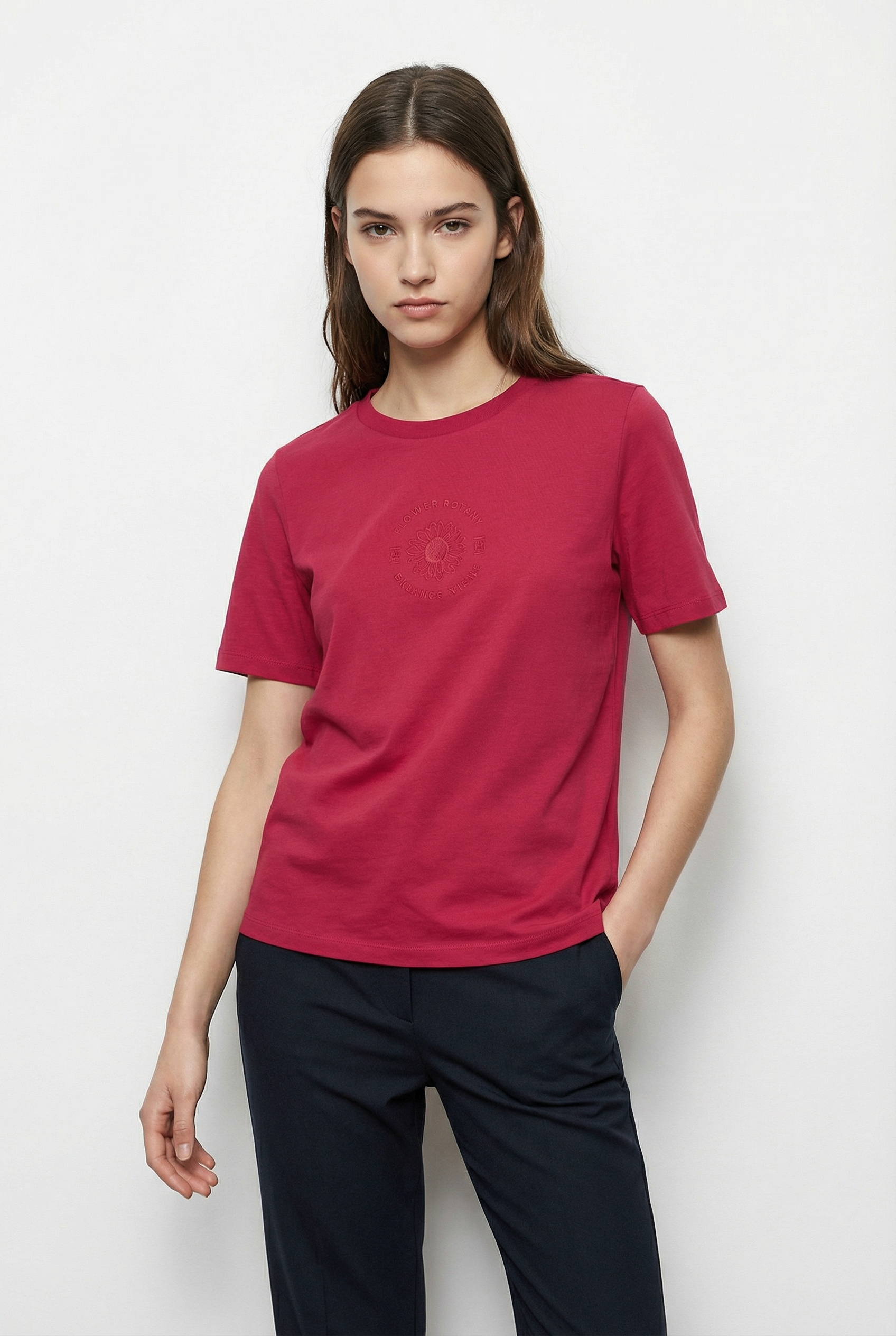 Vero Moda T-shirt à manches courtes »VMULLA PAULINA SS TOP BOX JRS« mit Print