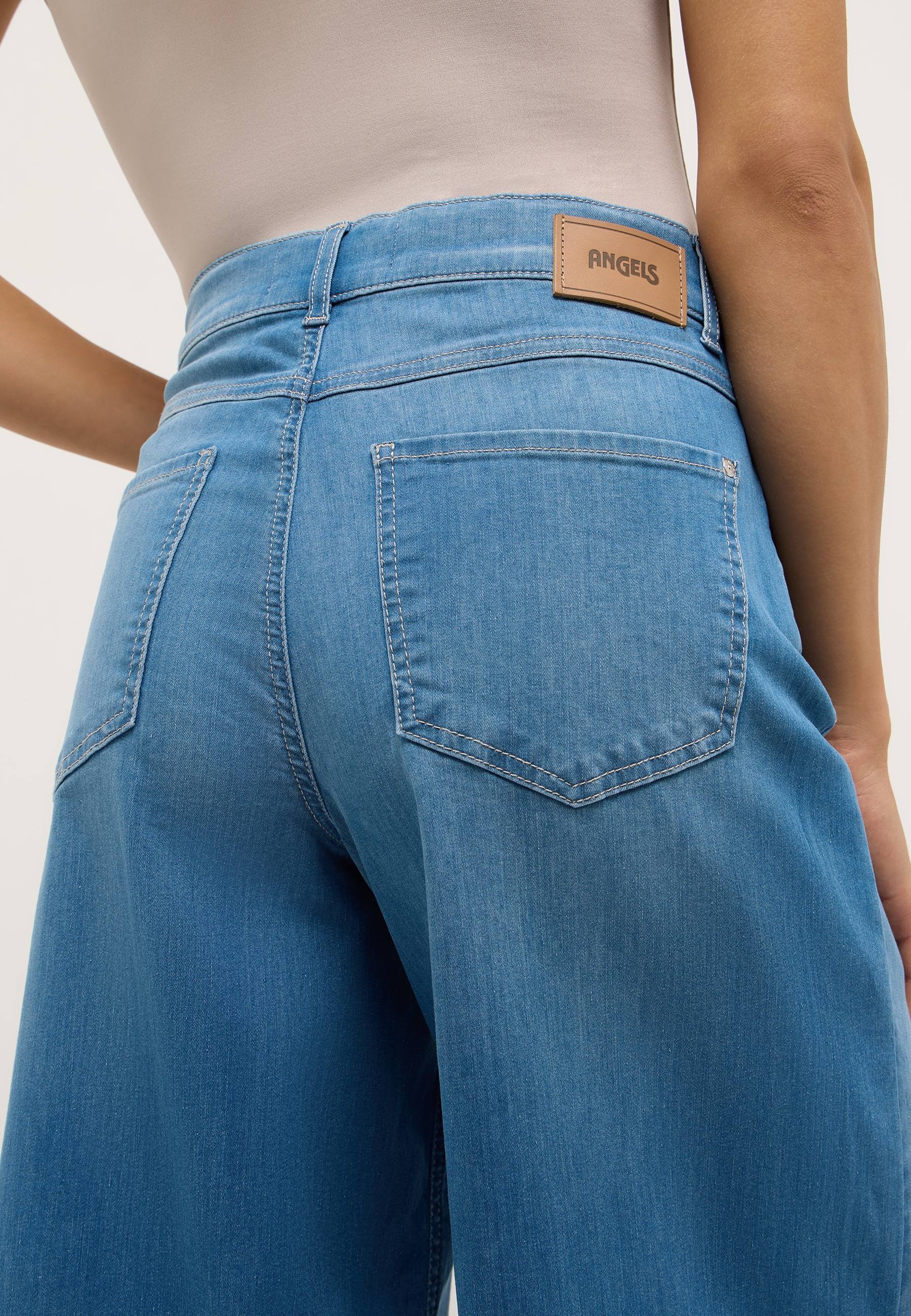 ANGELS 5-Pocket-Jeans »LIVA« mit weitem Bein