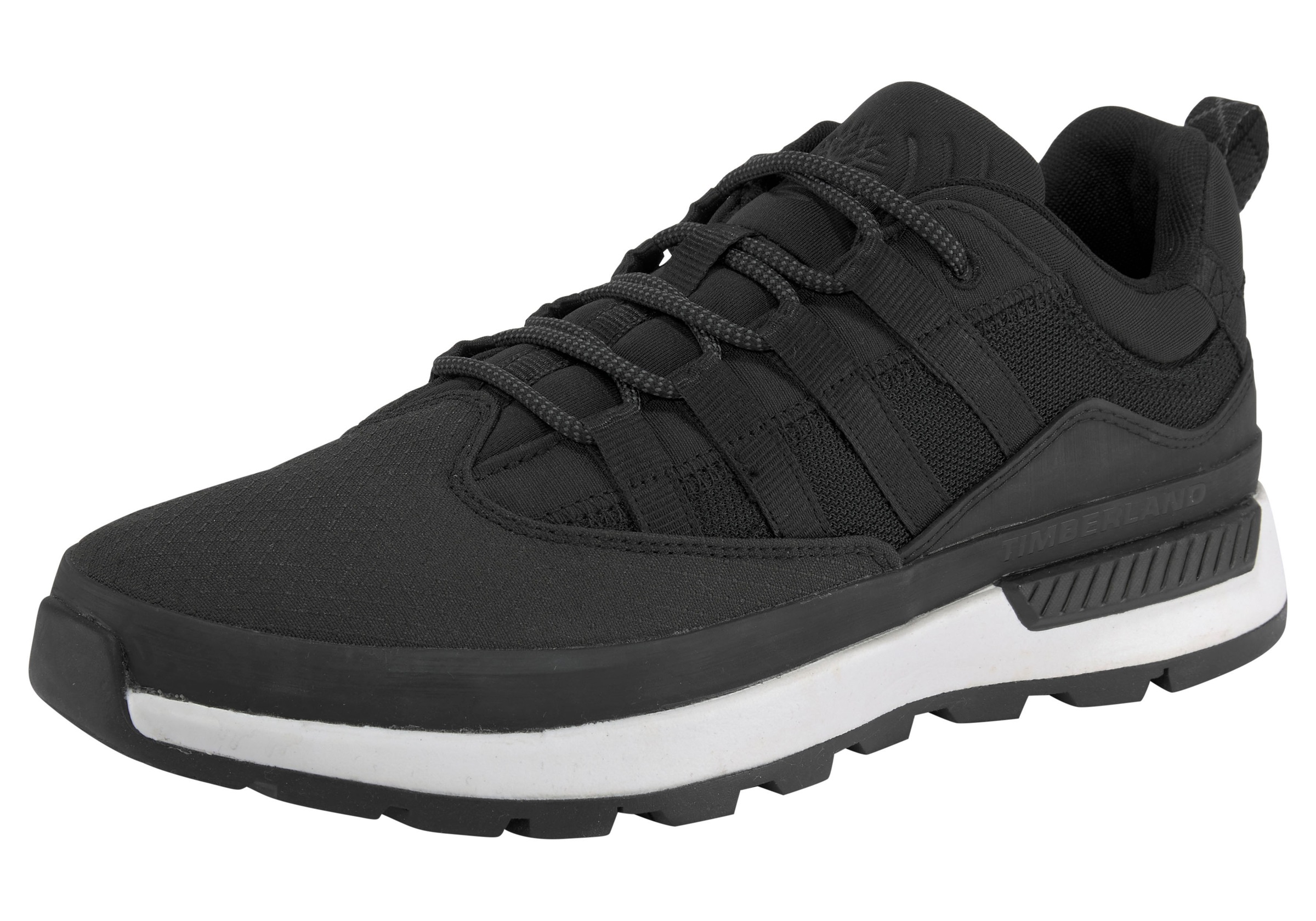Timberland, Herren, »EURO TREKKER LOW LACE UP SNEAKER«, schwarz, 46, Bequemer Sneaker von Timberland mit Schnürung