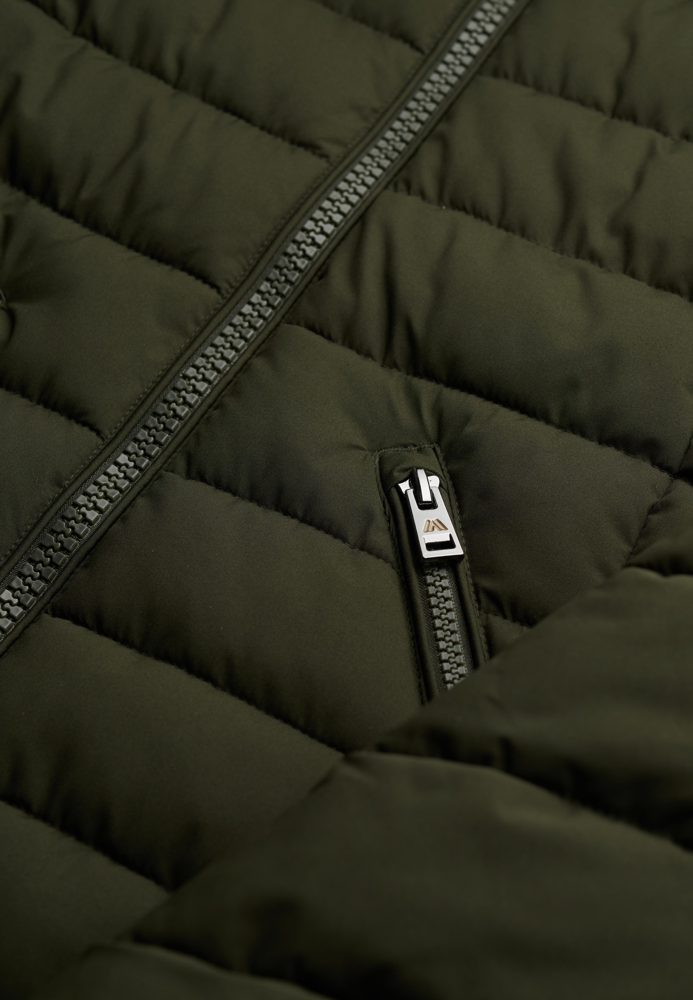 Superdry Veste matelassée »FUJI FAUX FUR HOOD MID LENGTH« mit Kapuze