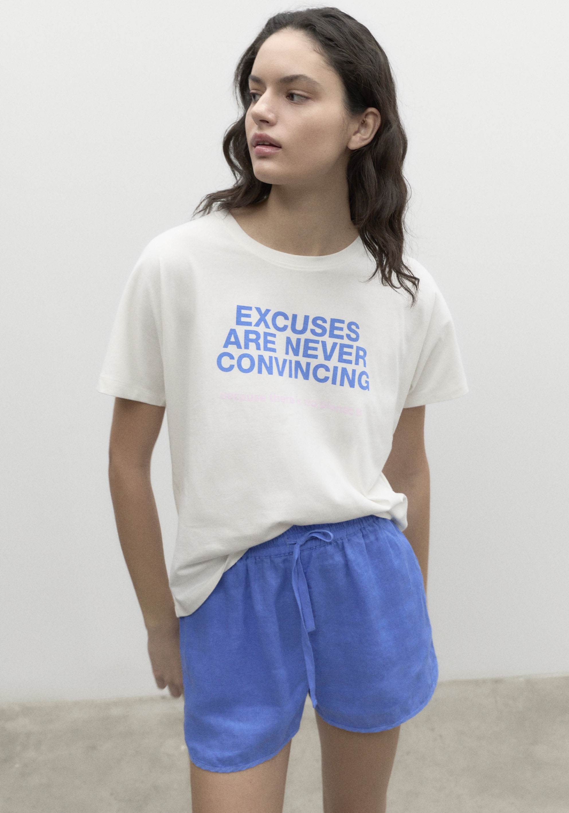 T-Shirt »BOLOGNA«, mit Statement-Print vorne